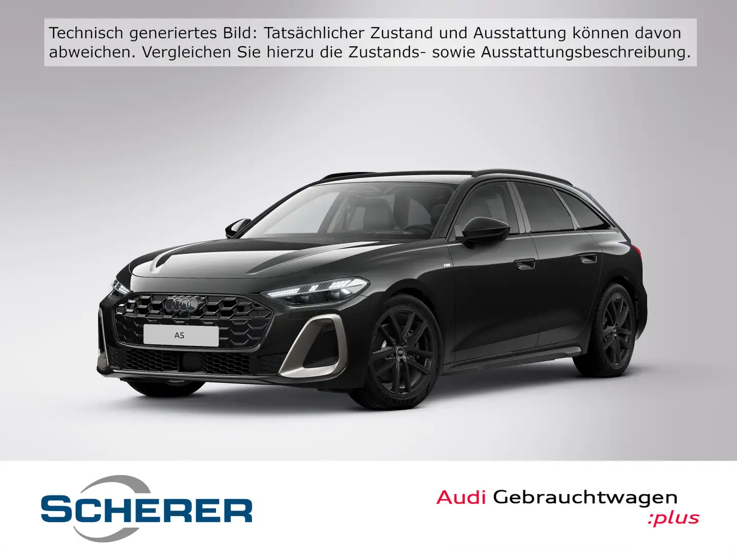 Audi A5 TFSI quattro S tronic NAVI PLUS HUD B&O Schwarz - 1
