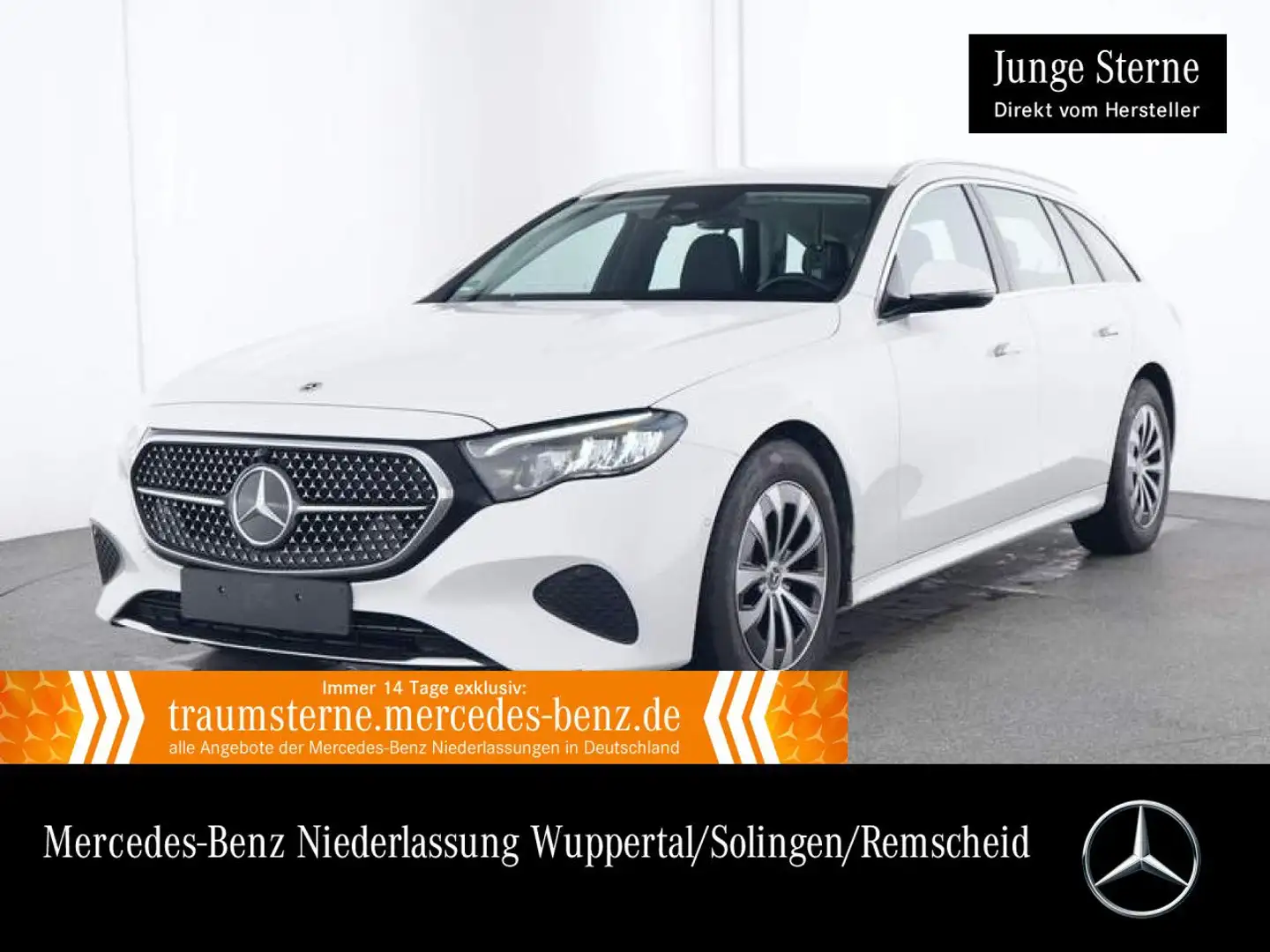 Mercedes-Benz E 220 d T Avantgarde Distr. LED Kamera Totwinkel Weiß - 1