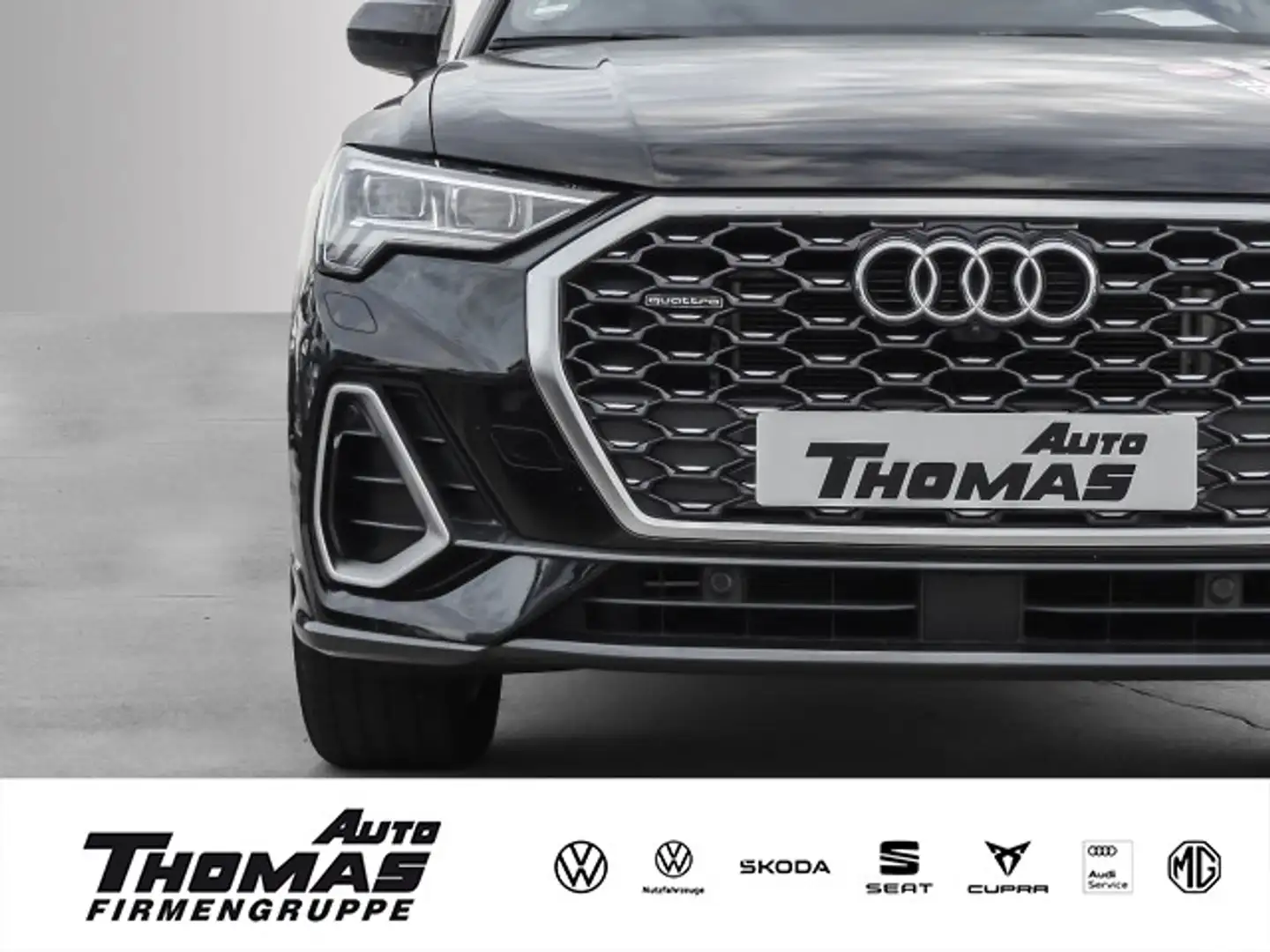 Audi Q3 S line 40 TDI quattro S tronic Schwarz - 1