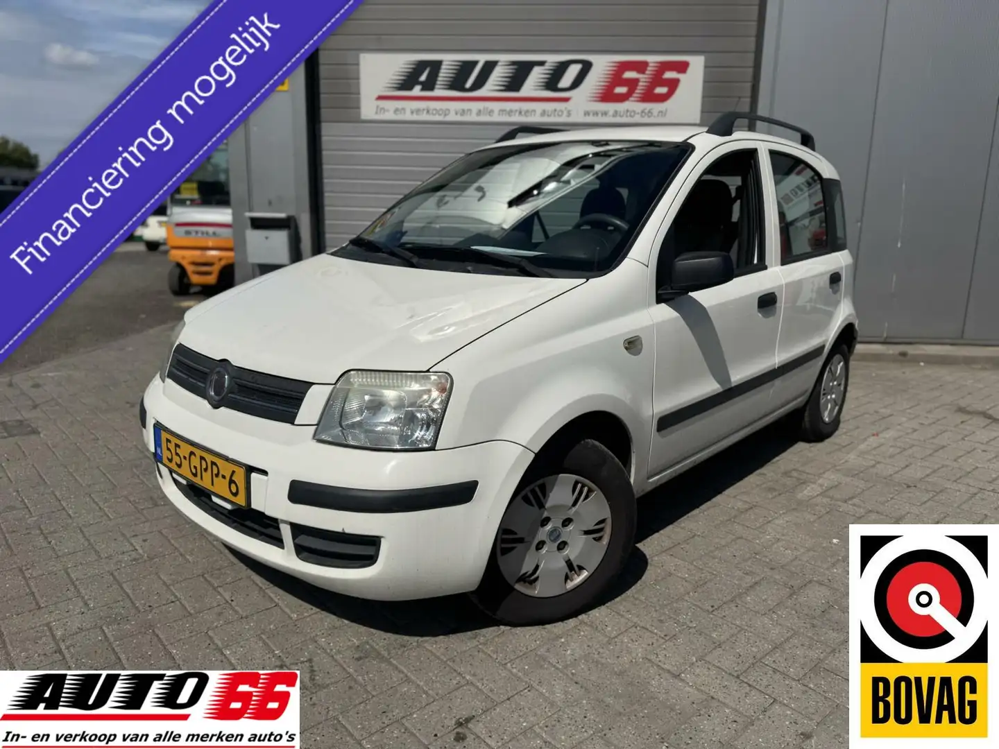 Fiat Panda 1.2 Dynamic 5 drs Airco APK tot 09-2026 Blanc - 1