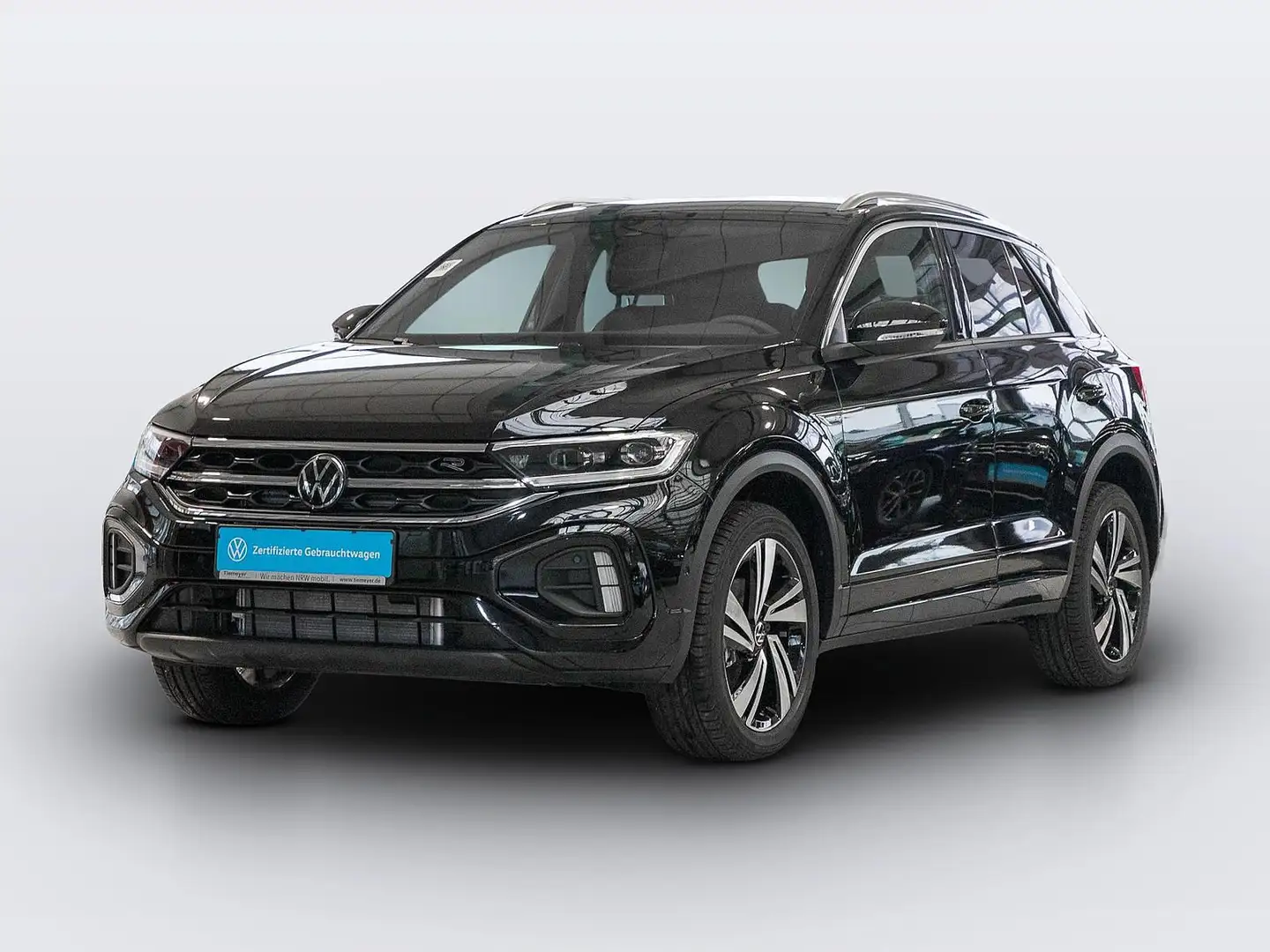 Volkswagen T-Roc 1.5 TSI DSG R-LINE LED+ KAMERA DAB+ LM18 Schwarz - 2
