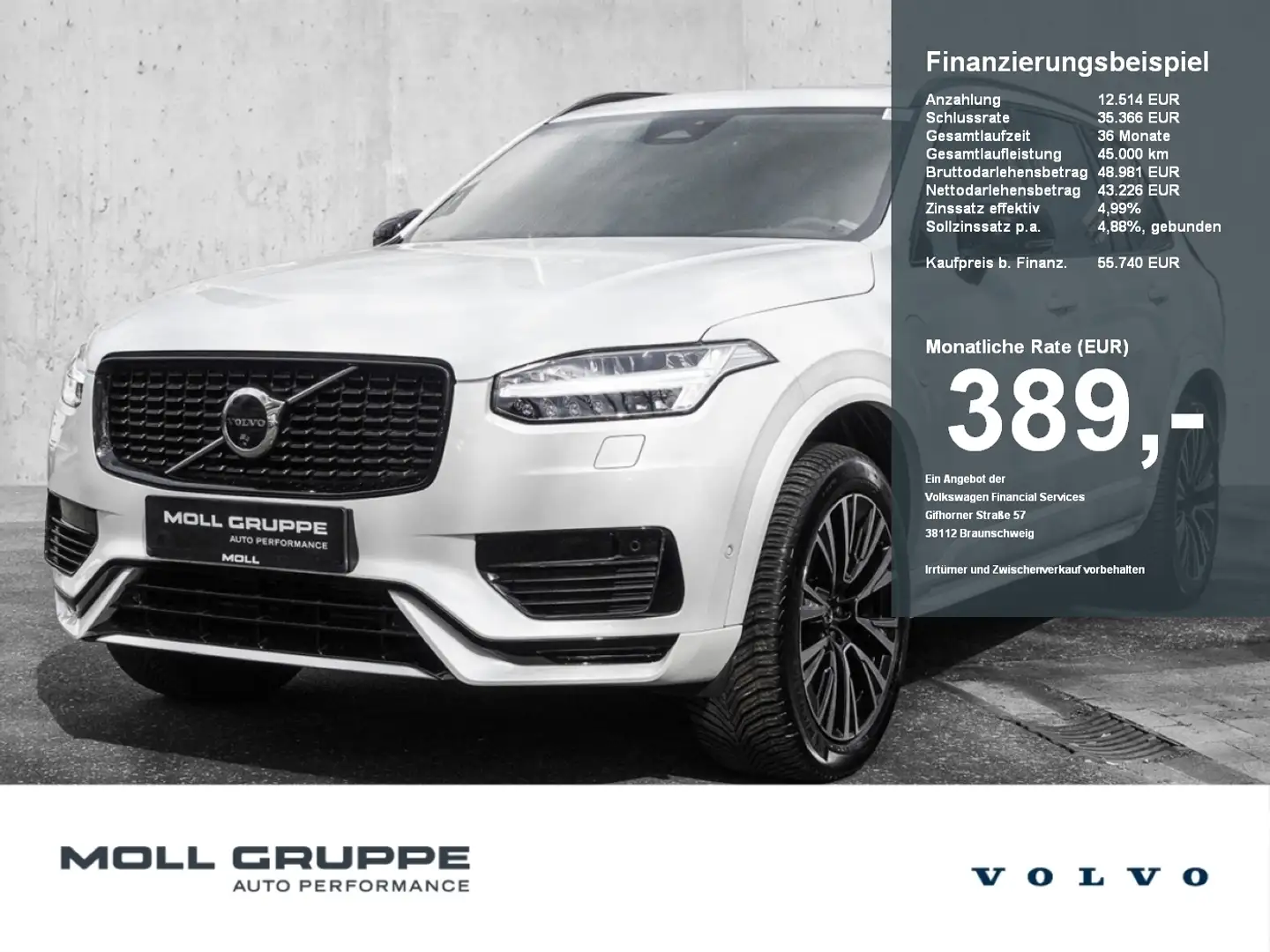 Volvo XC90 T8 AWD Plus Dark ACC FLA EL.HECK KEYLESS Alb - 1