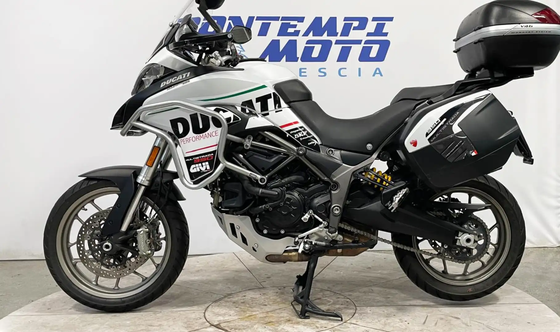 Ducati Multistrada 950 2018 - TRIS VALIGIE Bianco - 2