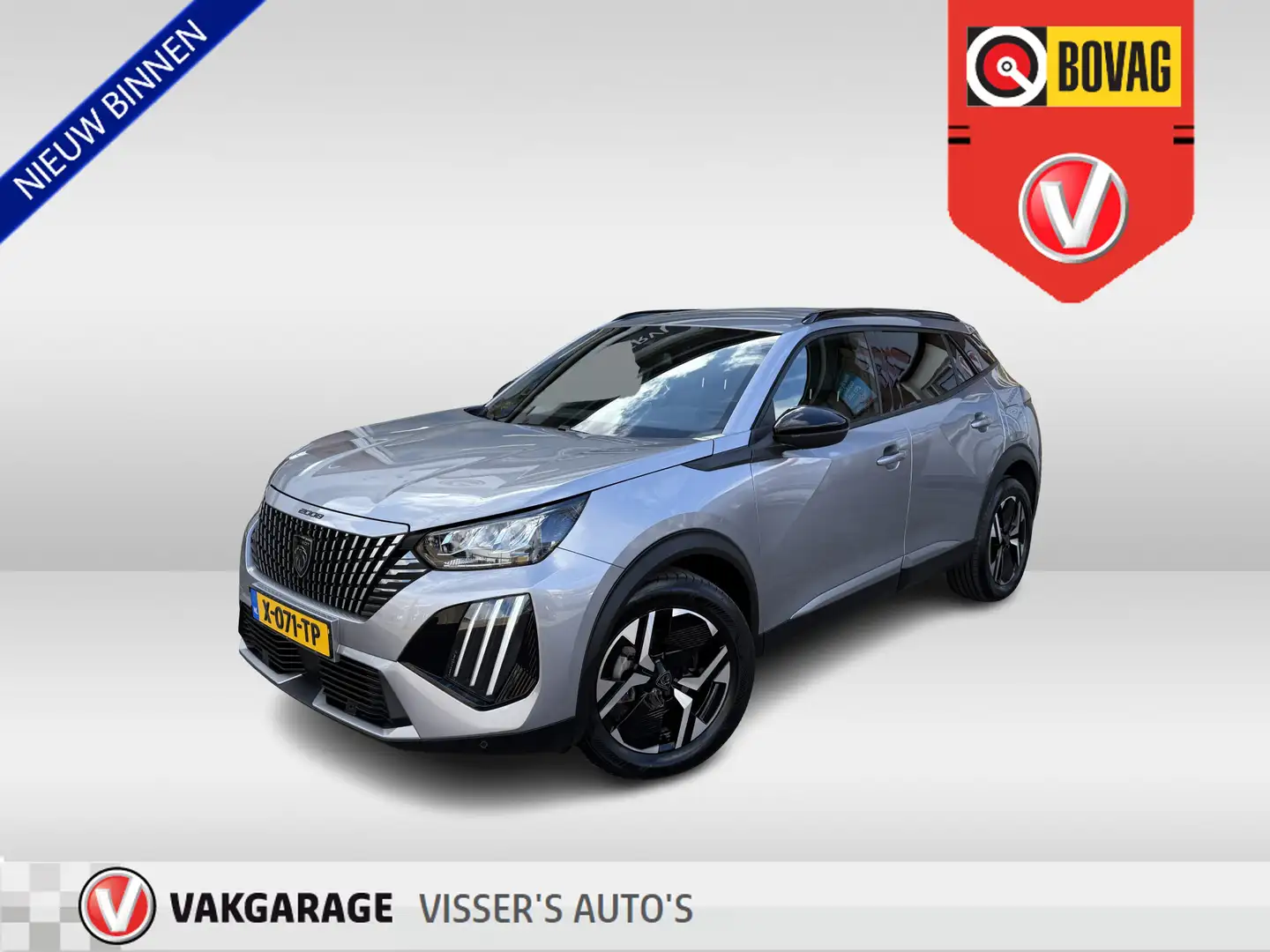 Peugeot 2008 1.2 PureTech 100 Allure | Apple Carplay/Android Au Grijs - 1