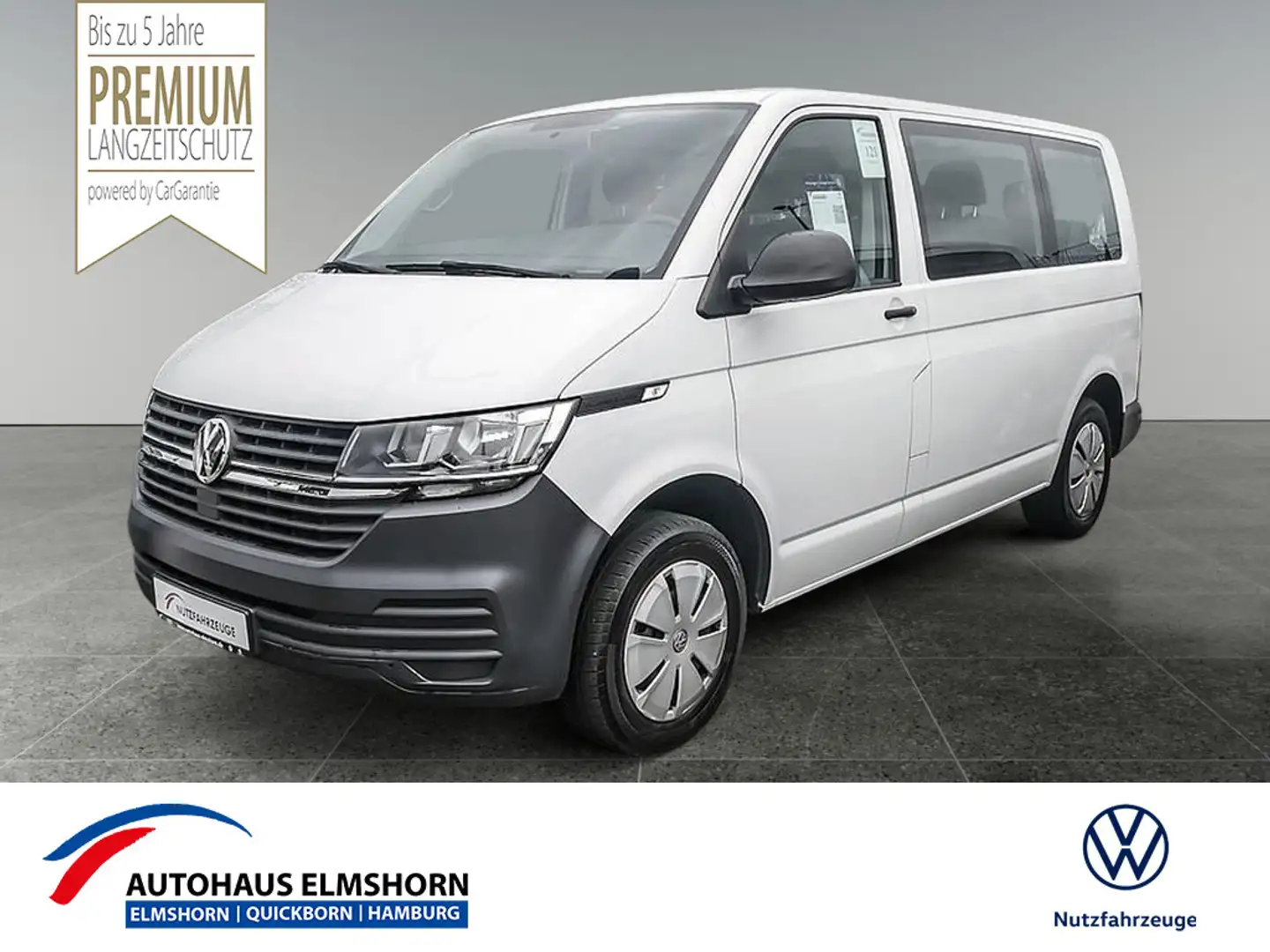 Volkswagen T6.1 Kombi 2.0 TDI KLIMA PDC SITZHEIZUNG AHK Biały - 1