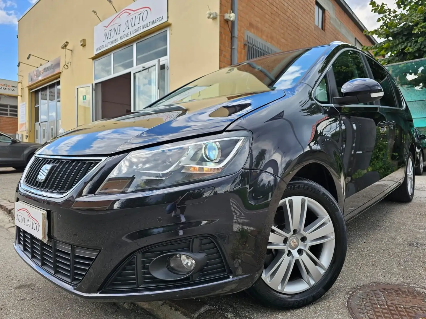 SEAT Alhambra 2.0 TDI 170cv DSG Stylance*Navi*Bi-Xeno*7Posti* Negro - 1