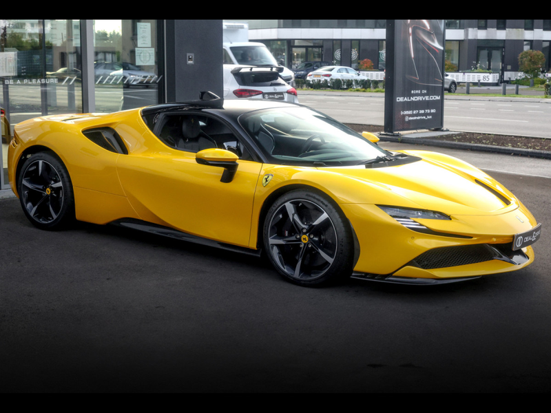 Ferrari SF90 Stradale STRADALE°CARBON BLUE°GIALLO 3 STRATO°LIFT°KAM°JBL — photo 6