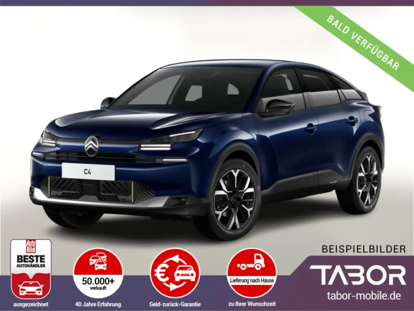Citroen C4 MHEV 145 eDSC6 MAX FACELIFT Nav 360° Keyl ACC Blau - 1