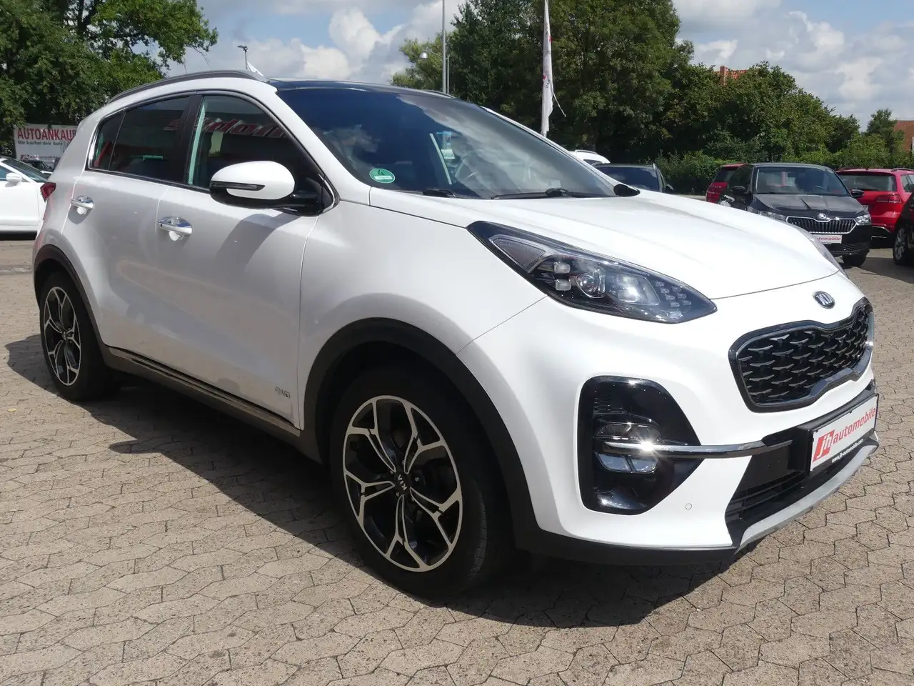 Kia Sportage GT-Line 4WD Panorama*Leder*ab 249€, миниатюра 8