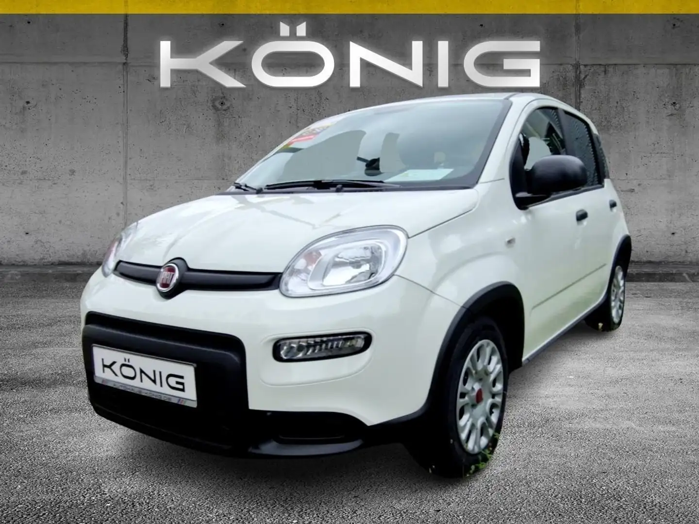 Fiat Panda MY24 1.0 Klima PDC Radio Blanc - 1