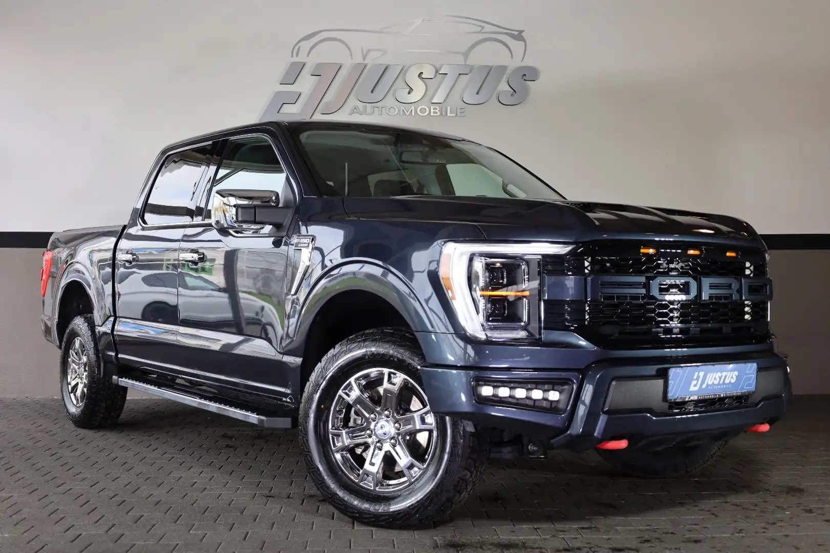 Ford F 150 F150 5.0 V8 Lariat/B&O/ACC/TTW/4xSHZ/LHZ/AHK/R18 Grau - 1
