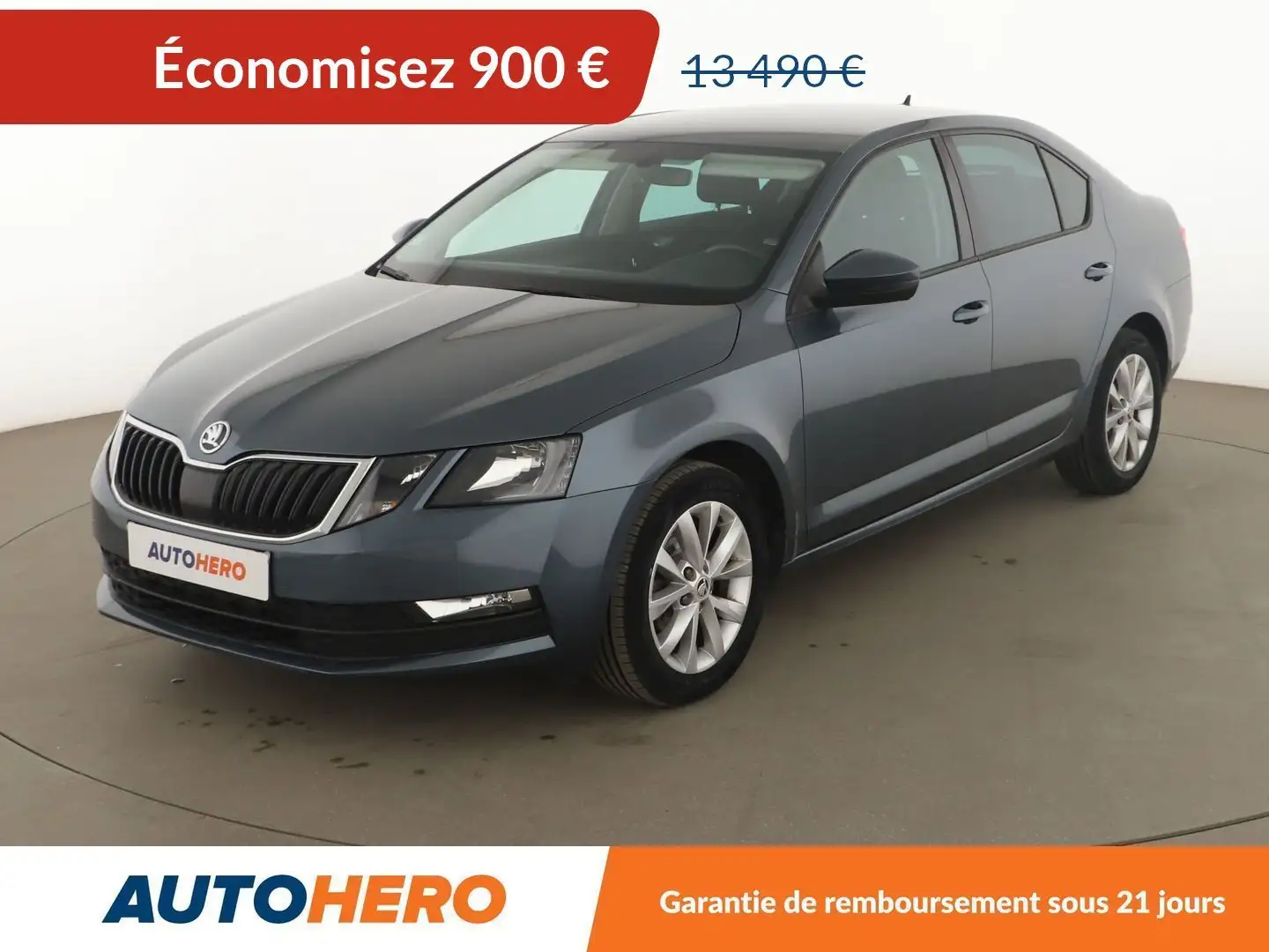 Skoda Octavia 1.6 TDI Business Gris - 1