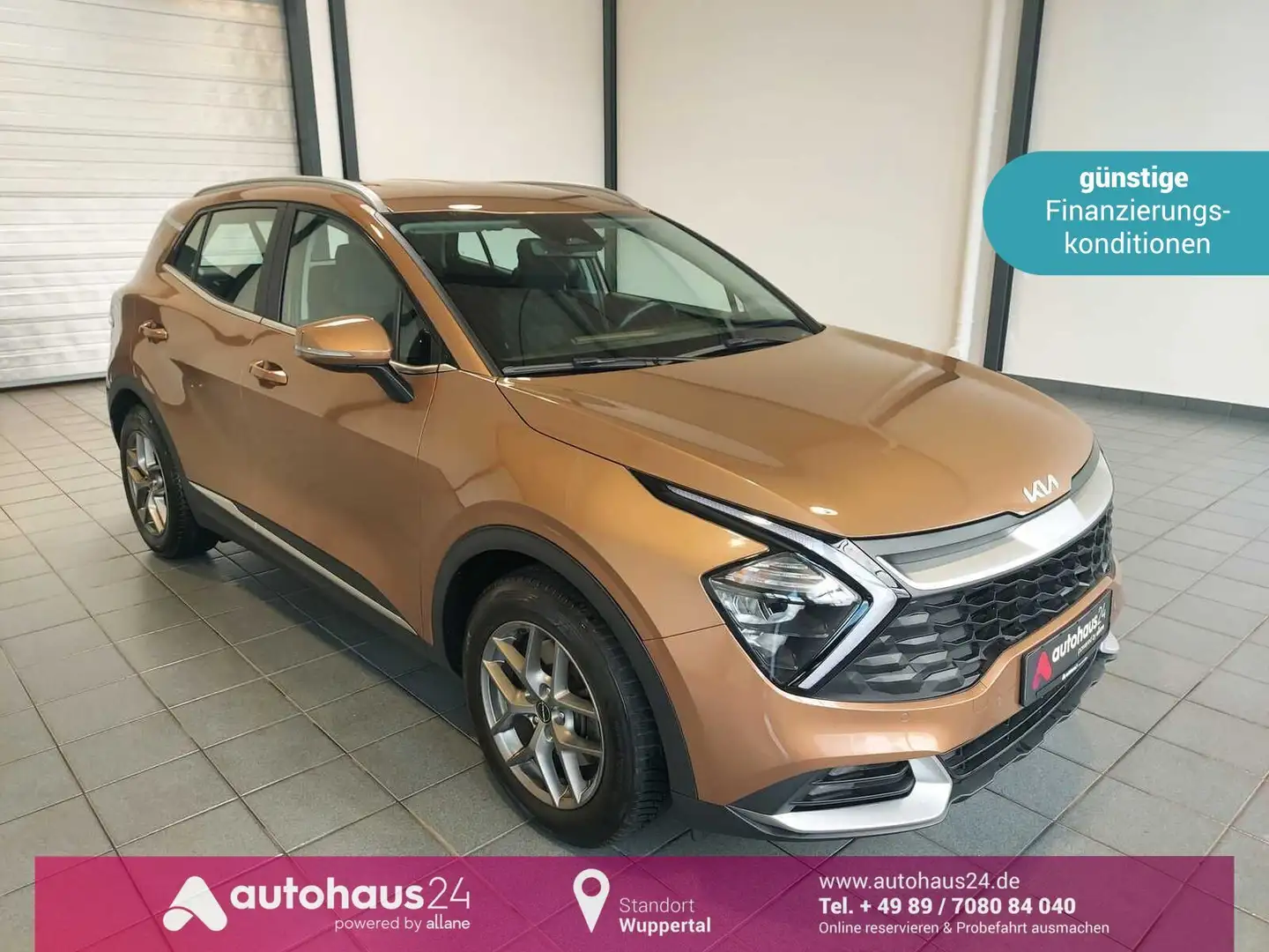 Kia Sportage 1.6 T-GDI  Mild-Hybrid Vision 4WD|LED Beige - 1