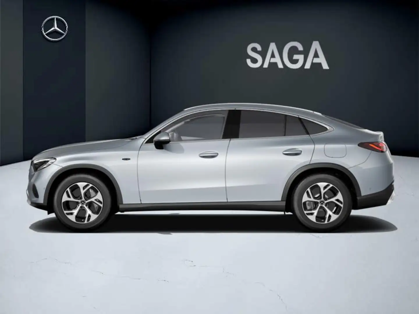 Mercedes-Benz GLC 300 300 de 4matic business line Plateado - 2