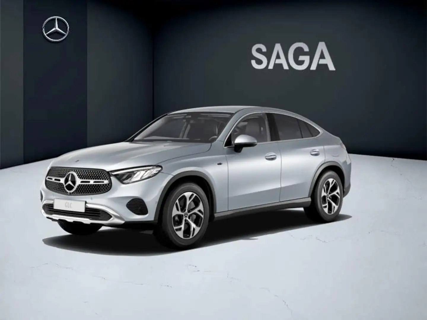 Mercedes-Benz GLC 300 300 de 4matic business line Plateado - 1