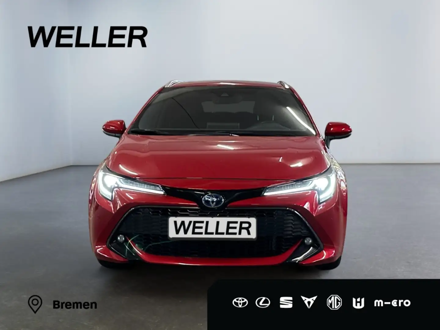 Toyota Corolla 1.8 Hybrid TS Team D *Bi-LED*ACC*CAM*TWA* Rot - 2