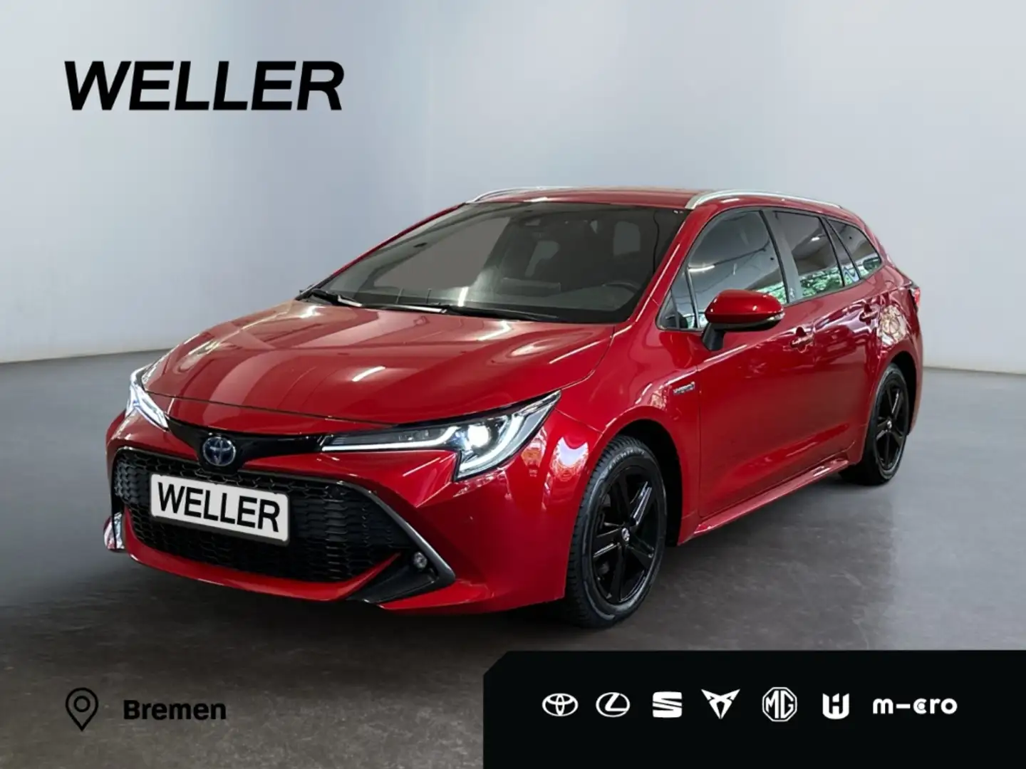 Toyota Corolla 1.8 Hybrid TS Team D *Bi-LED*ACC*CAM*TWA* Rot - 1