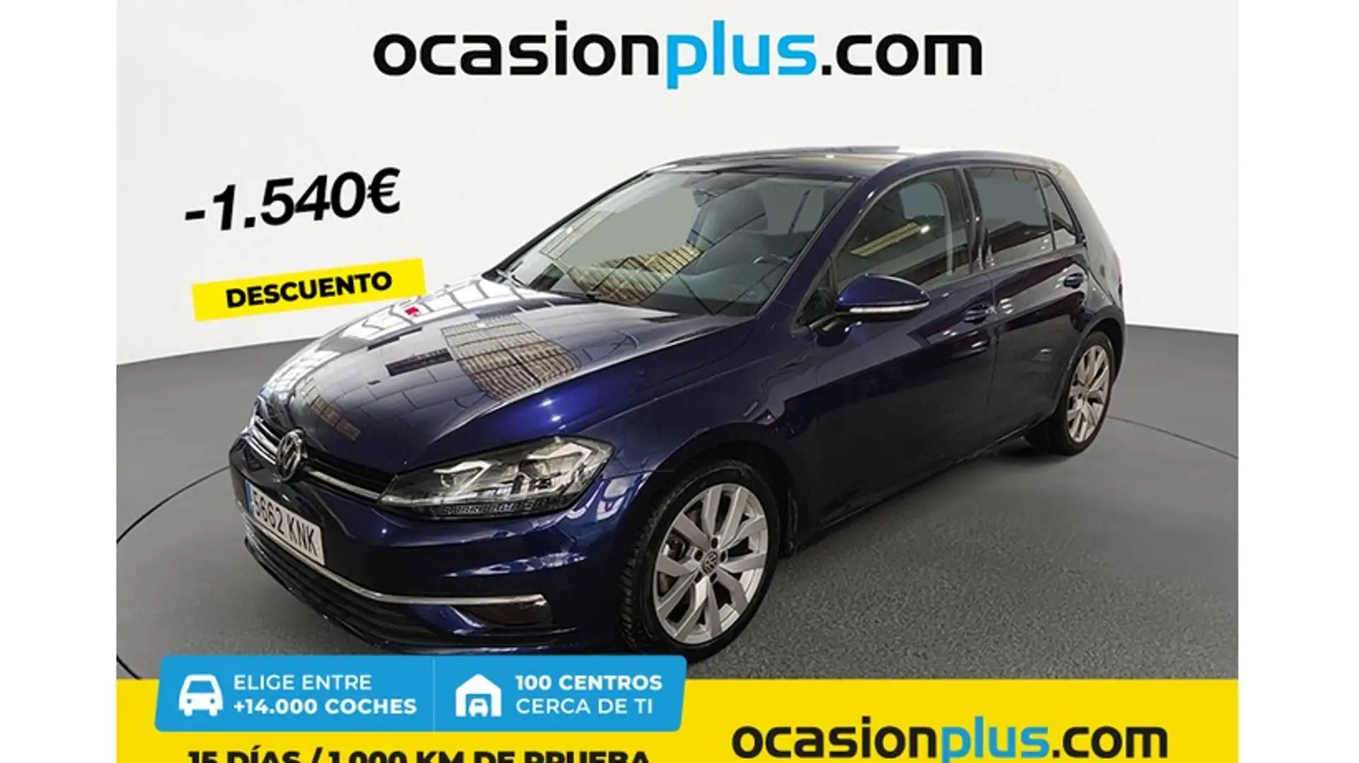 Volkswagen Golf 1.4 TSI Sport 92kW Blau - 1