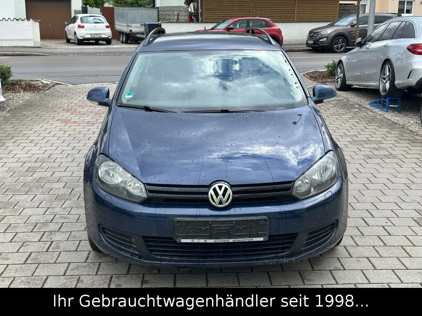 Volkswagen Golf VI 1.4 Variant Trendline SHZ/PDC/KLIMAAUT. Azul - 2