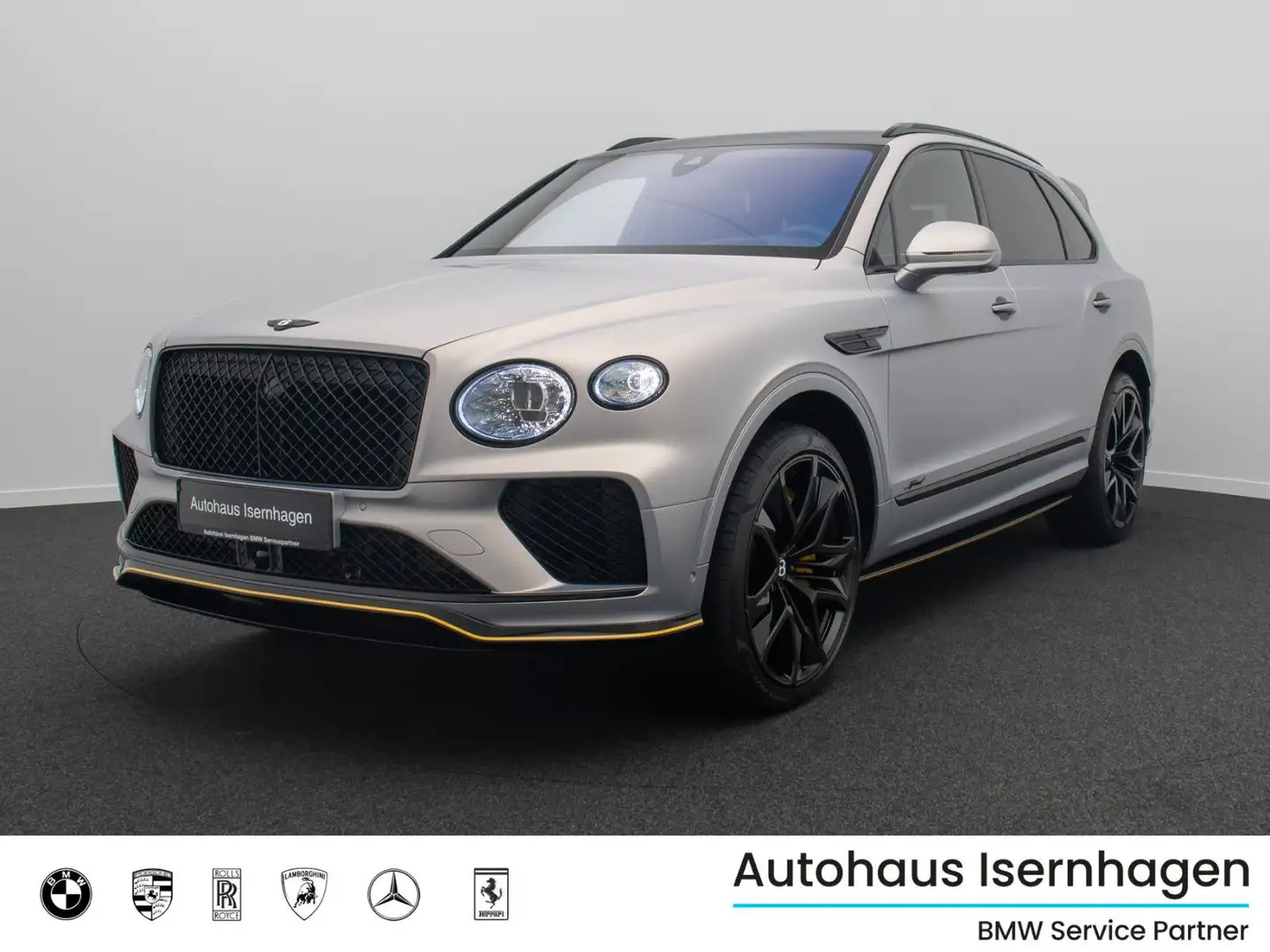 Bentley Bentayga 4.0 V8 Speed Mega-Voll Silber - 1