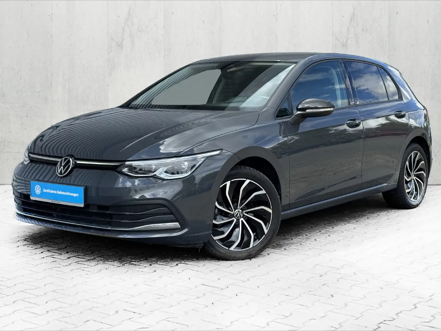 Volkswagen Golf VIII 1.5 eTSI DSG ACTIVE *MATRIX*NAVI*HUD* Grau - 2