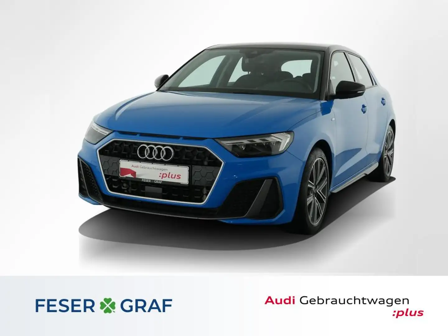 Audi A1 Sportback 30 TFSI S tronic S Line Ext LED,Smartpho Blau - 1