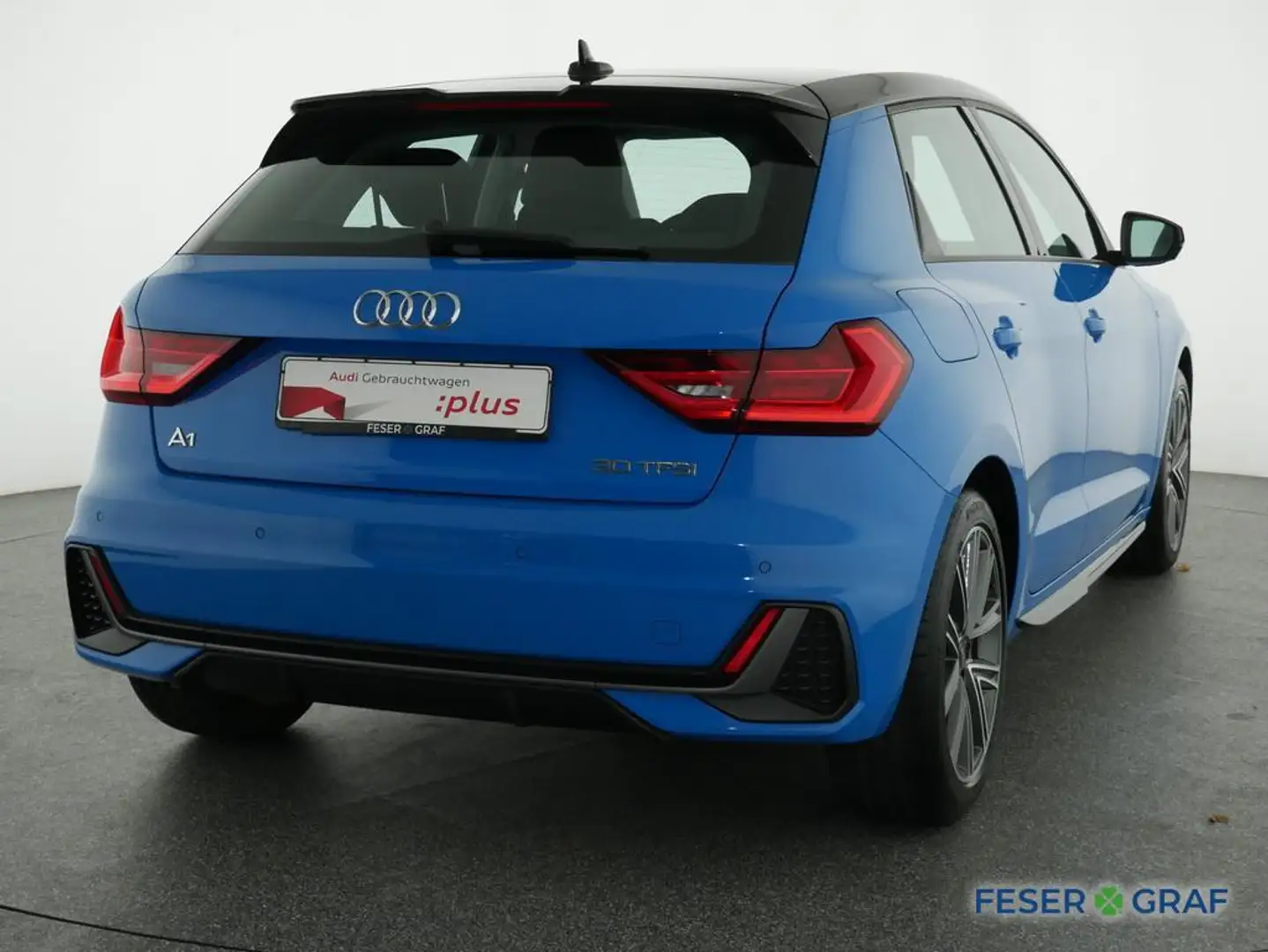 Audi A1 Sportback 30 TFSI S tronic S Line Ext LED,Smartpho Blau - 2