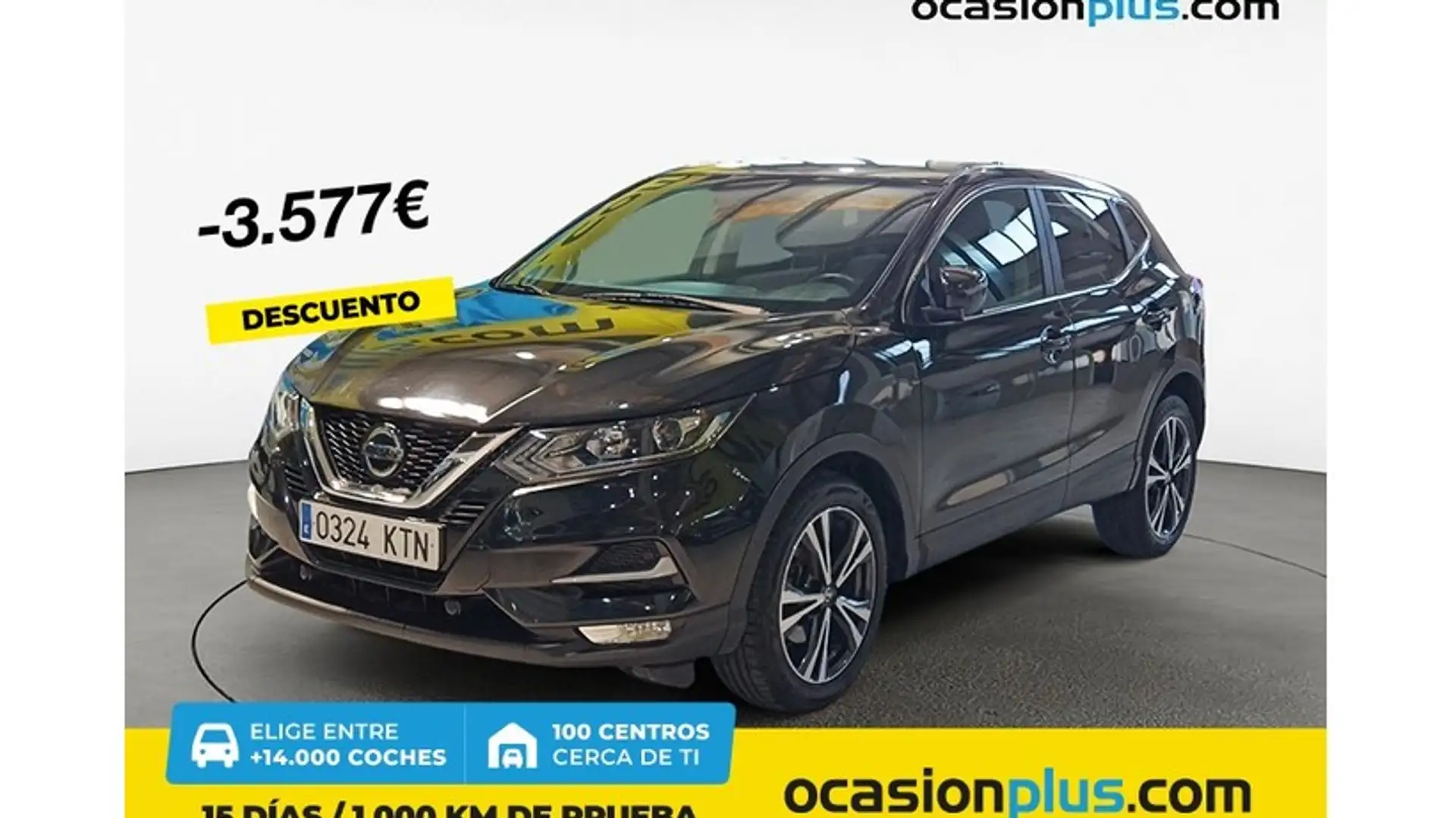 Nissan Qashqai 1.3 DIG-T N-Connecta 4x2 DCT 117kW Noir - 1
