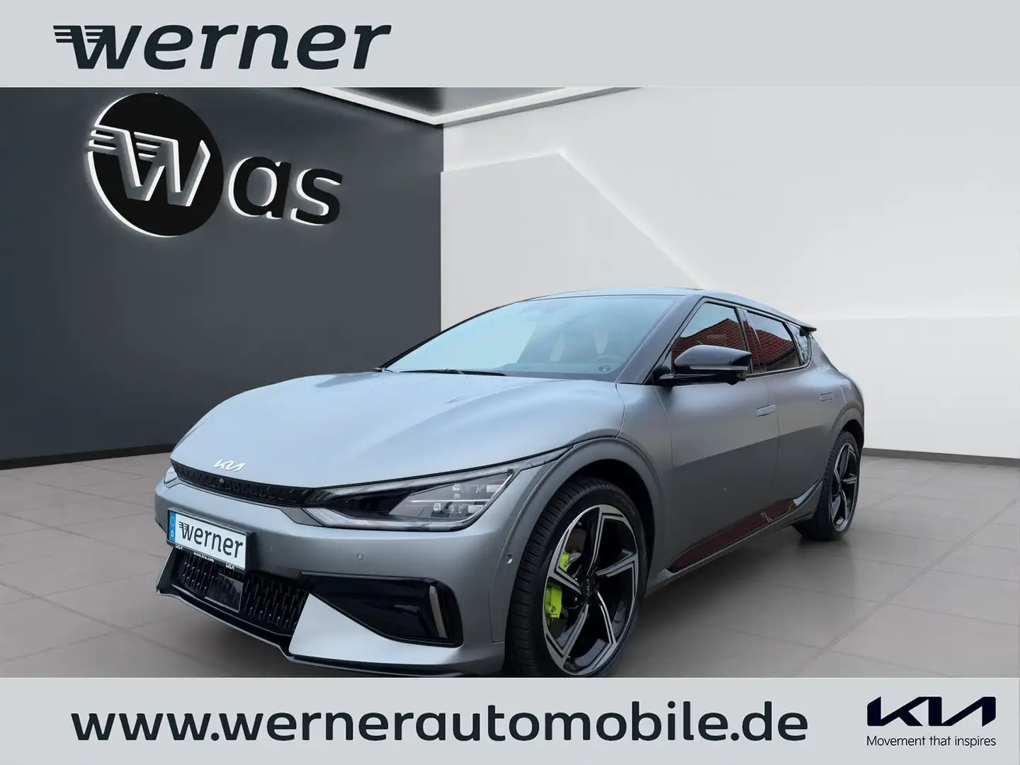 Kia EV6 Elektro 77,4 kWh GT 4WD Šedá - 1