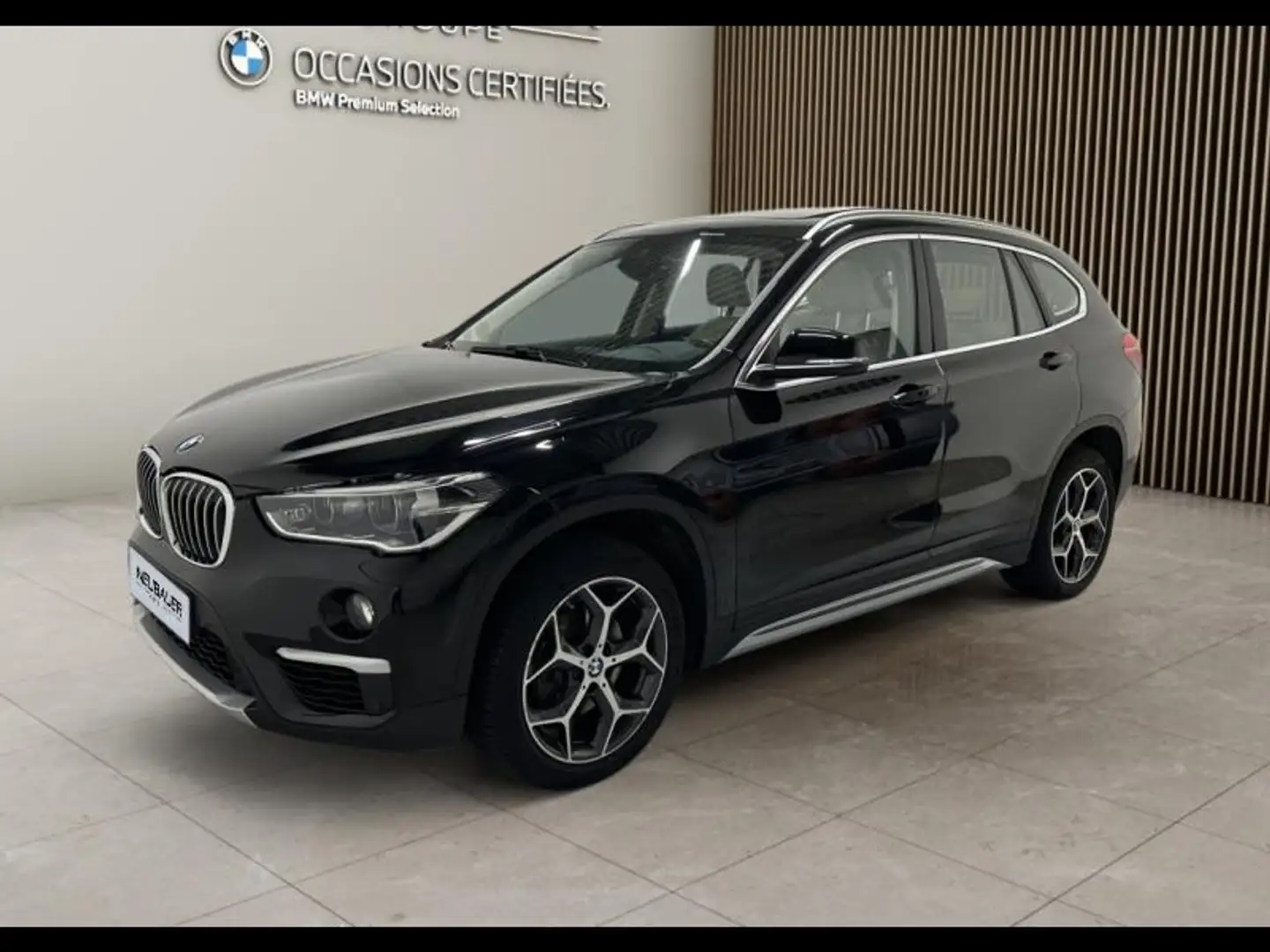 BMW X1 sDrive18iA 140ch xLine DKG7 Euro6d-T Noir - 1