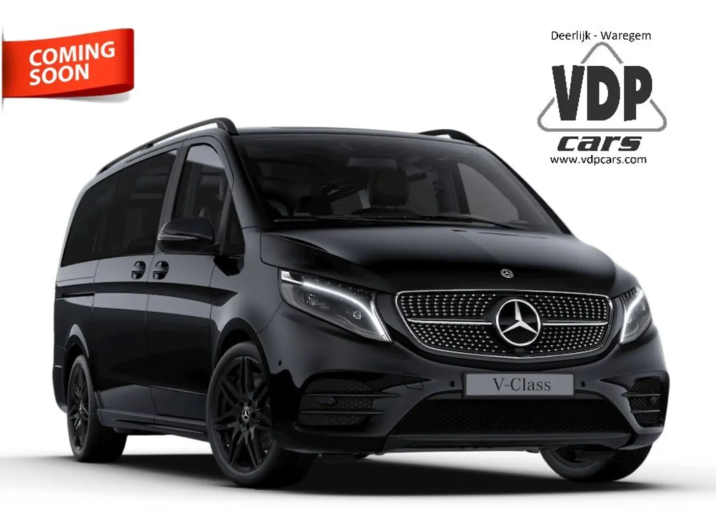 Mercedes-Benz V 250 AMG NIGHT AVANTGARDE LEDER LED ILS MBUX EASY PACK Zwart - 1