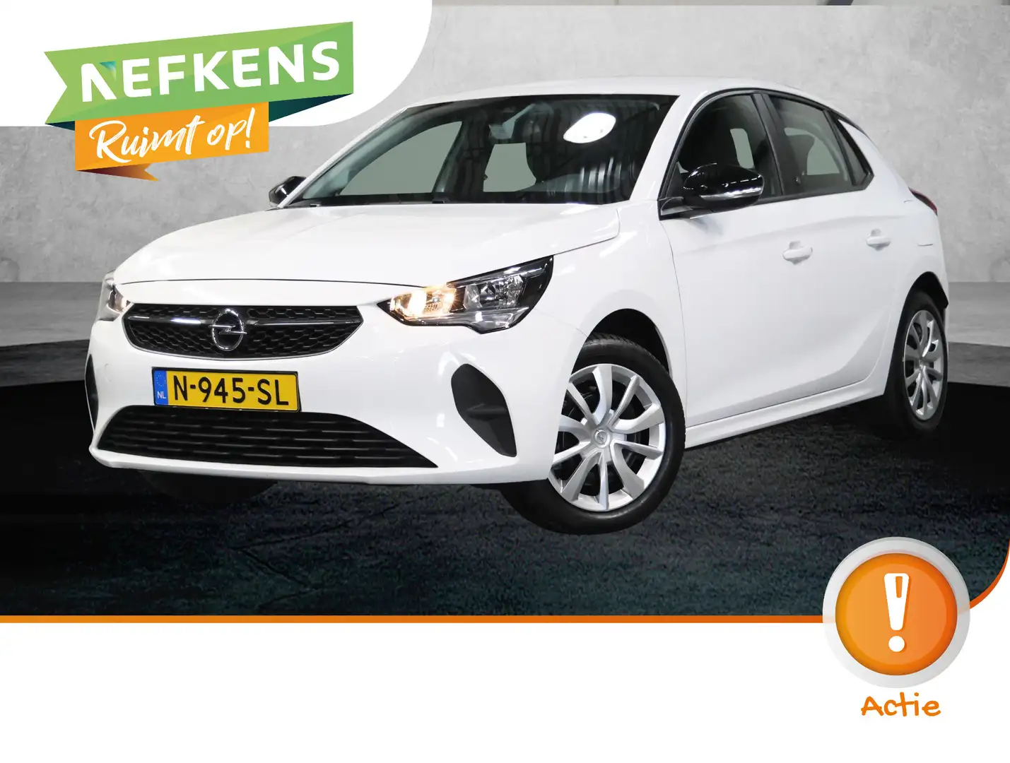 Opel Corsa-e Edition 50 kWh 136PK | AppleCarPlay/AndroidAuto | Wit - 1
