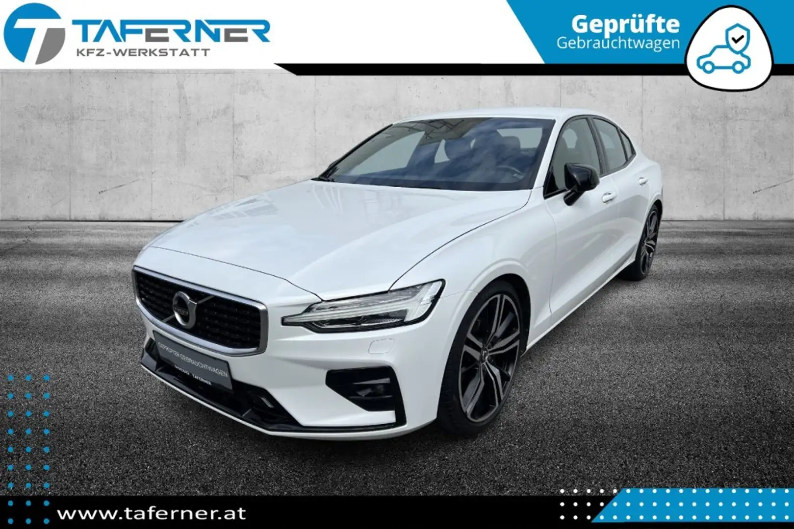 Volvo S60 T4 A R-Design Weiß - 1