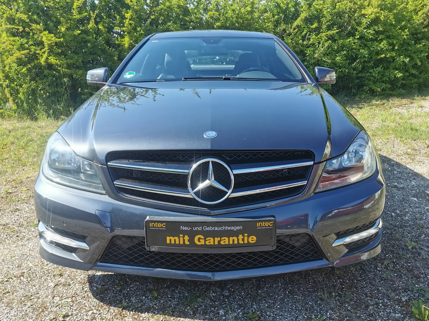 Mercedes-Benz C 180 C 180 CGI Edition C AMG Line Leder Navi Grigio - 2