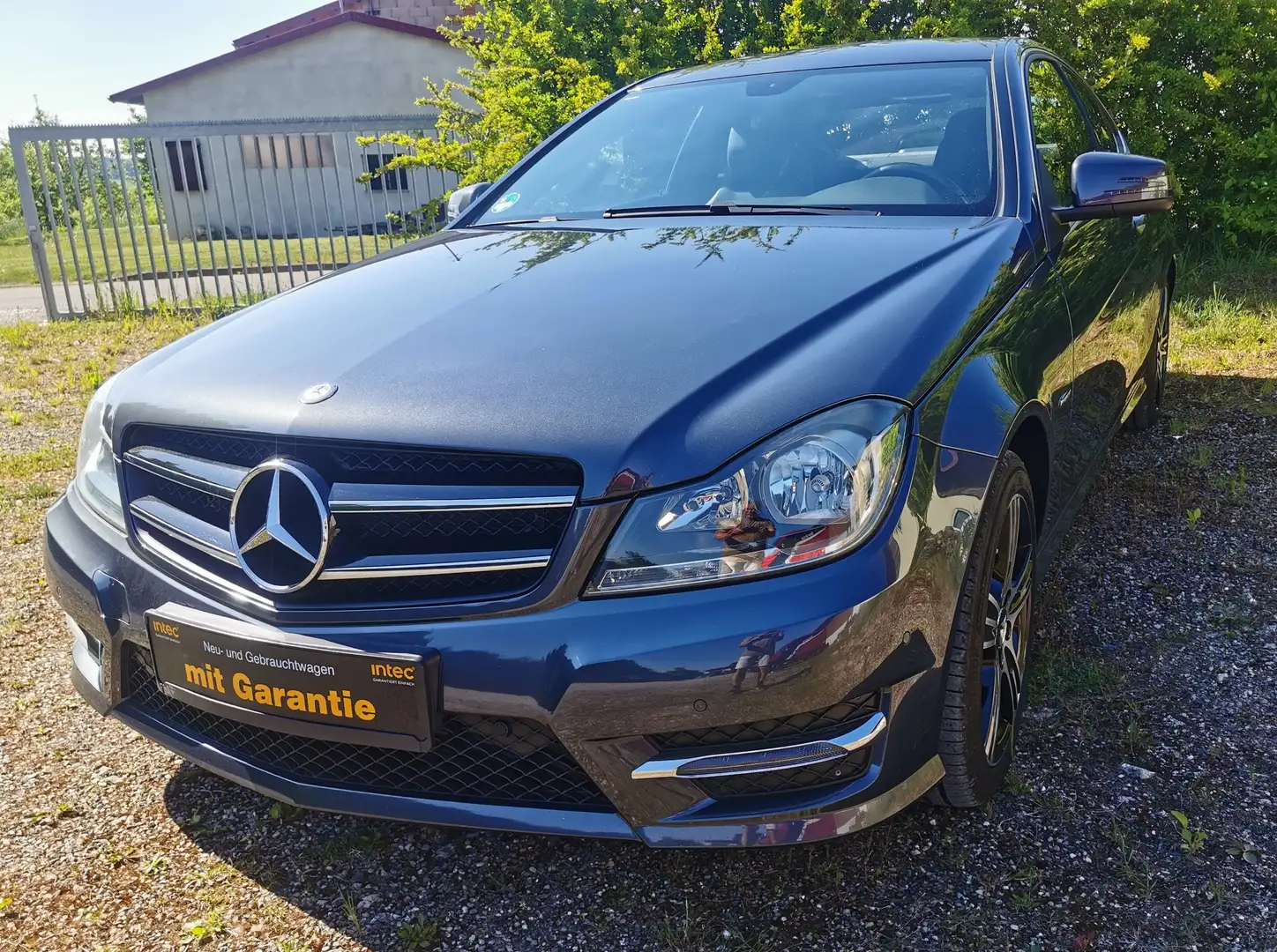 Mercedes-Benz C 180 C 180 CGI Edition C AMG Line Leder Navi Grigio - 1