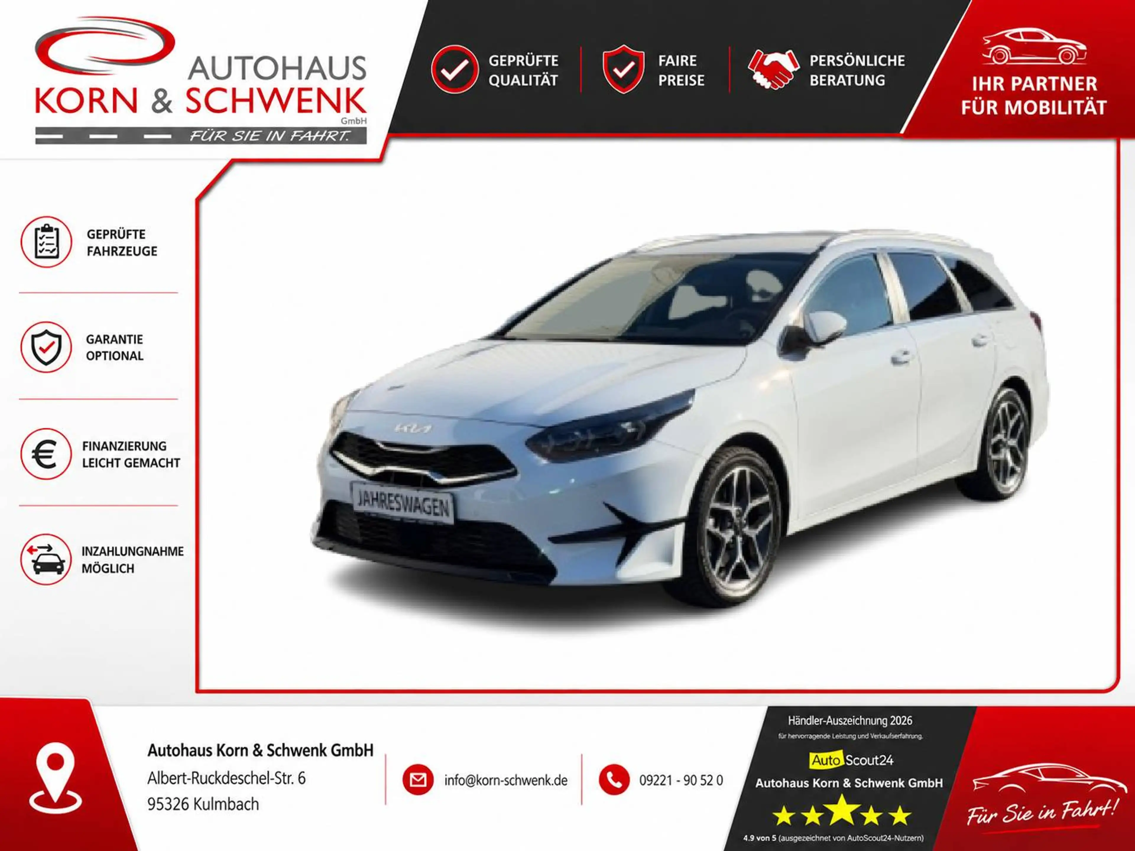 Kia Ceed SW / cee'd SW Ultimate Edition #Allwetterreifen #Navi #Sitzheizung #Kamera