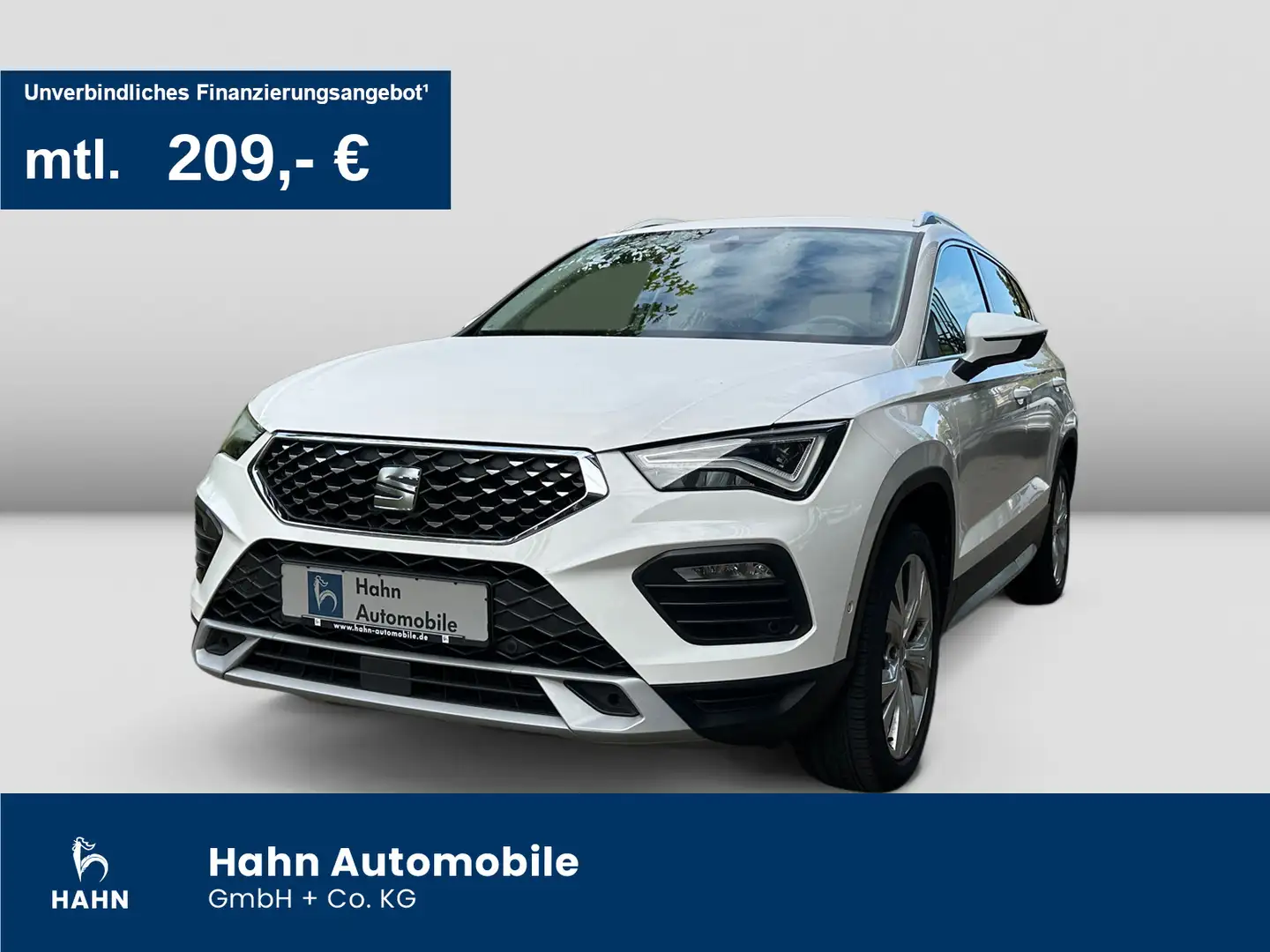 SEAT Ateca 1.5TSI DSG Xperience AHK Cam LED Standheiz Weiß - 1