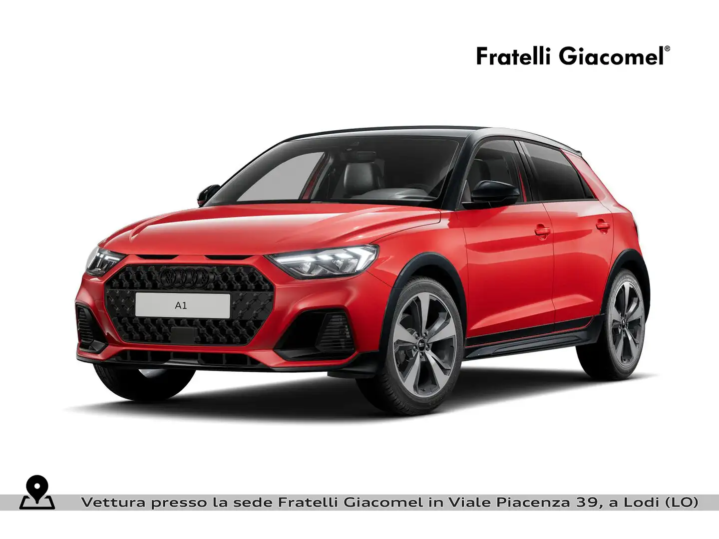 Audi A1 allstreet 30 1.0 tfsi identity contrast 116cv s tr Gris - 1