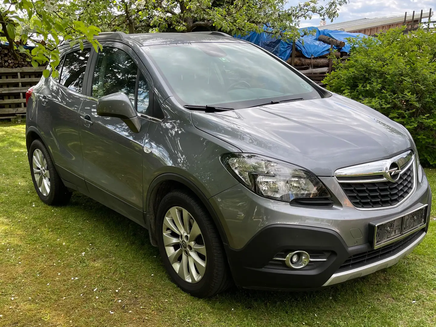 Opel Mokka 1,7 CDTI Ecotec Cosmo Aut. Grau - 1