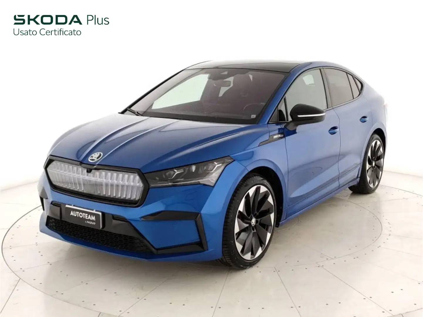 Skoda Enyaq Coupe iV 80 Sportline Advanced Blu/Azzurro - 1