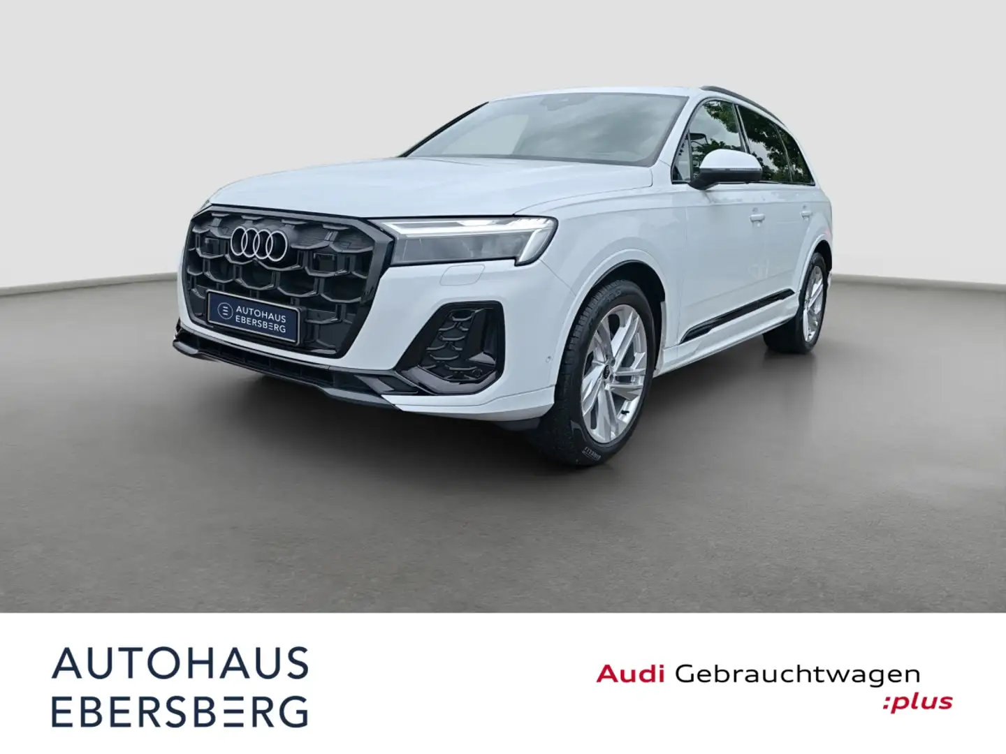 Audi Q7 S line 50 TDI qu. 5JGAR HUD Matrix Pano ACC AHK Weiß - 1