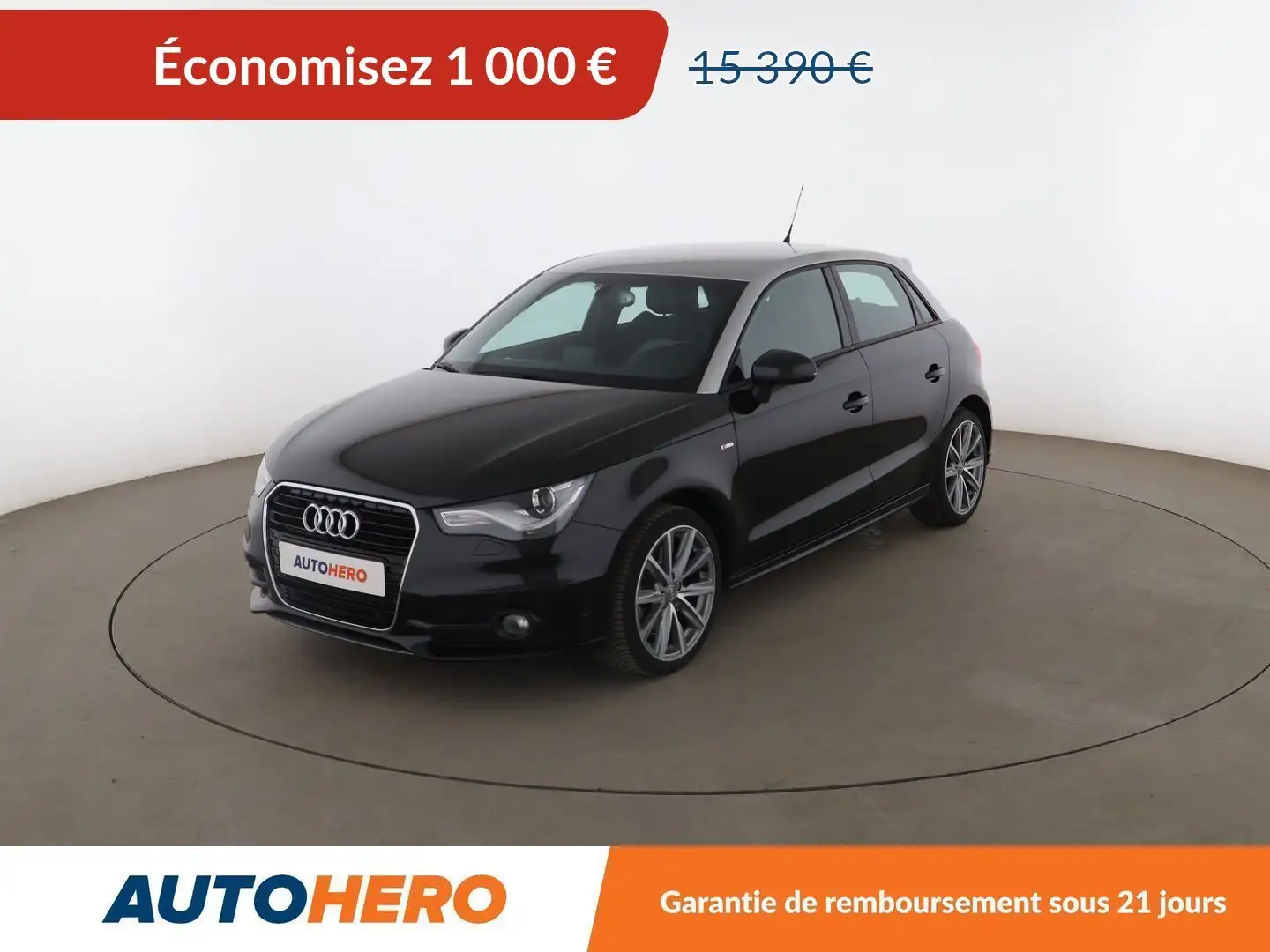 Audi A1 Sportback 1.4 TFSI Ambition Luxe S Tronic Noir - 1