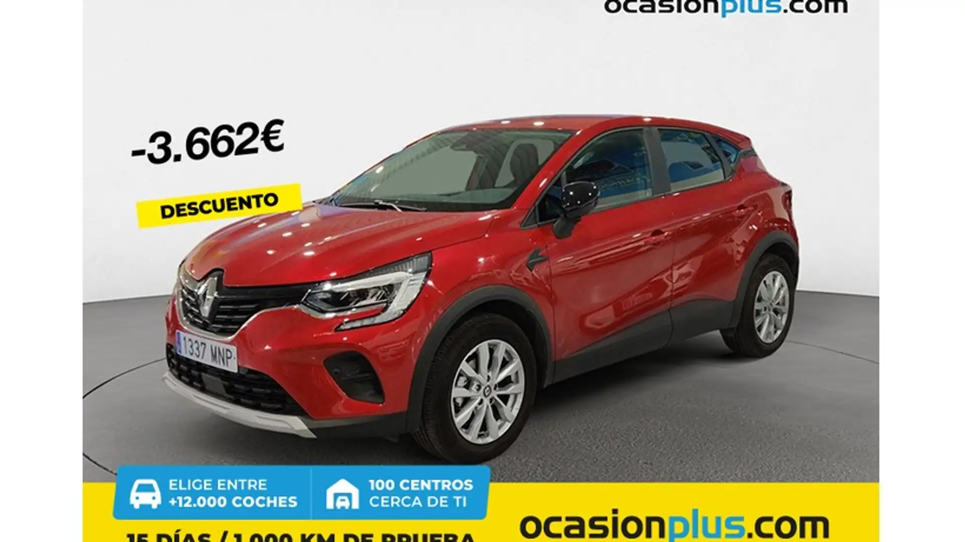 Renault Captur TCe GPF Micro Híbrido Evolution 103kW Rojo - 1