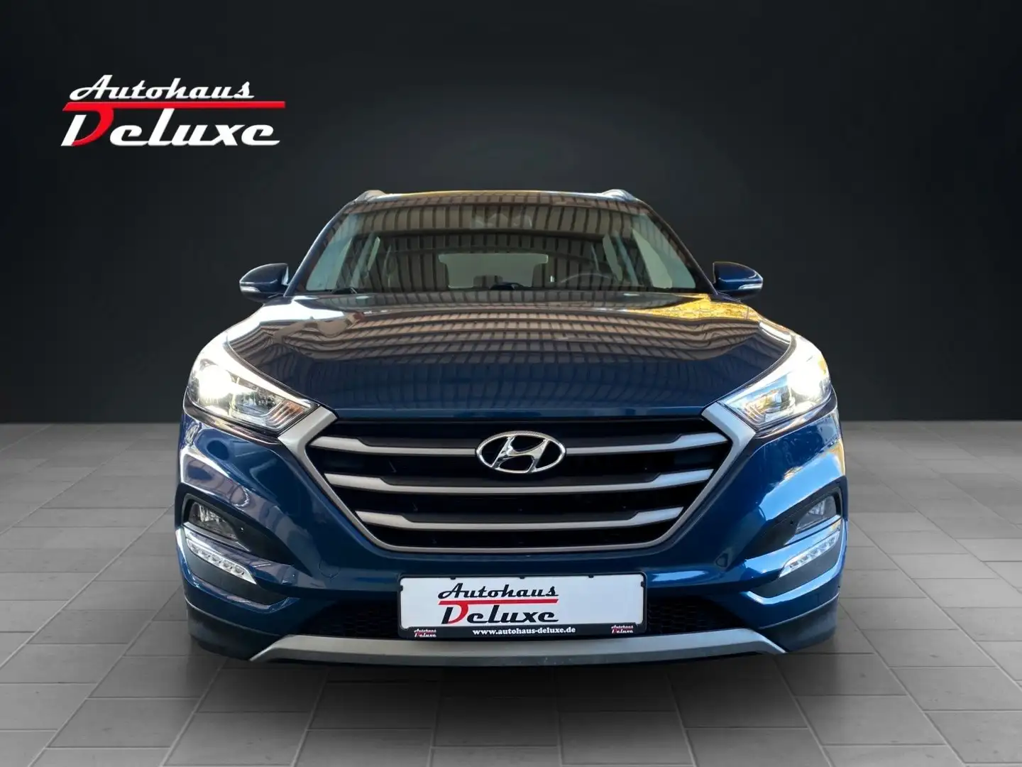 Hyundai TUCSON 1,6 ADVANTAGE NAVI-KAMERA-LED Bleu - 2
