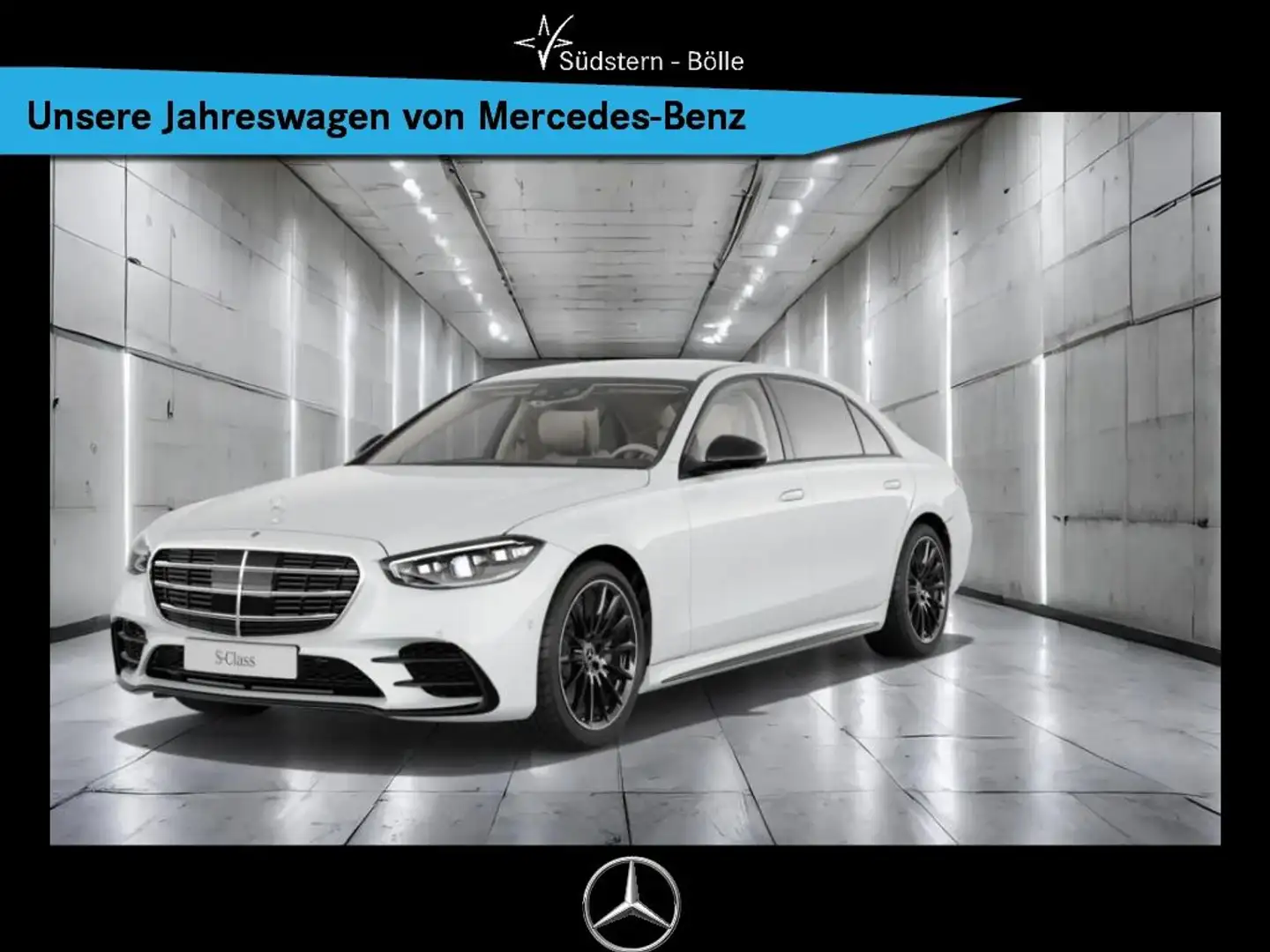 Mercedes-Benz S 350 d 4M L +AMG+MEMORY+DISTRO+MULTIBEAM+KAMERA Blanc - 1