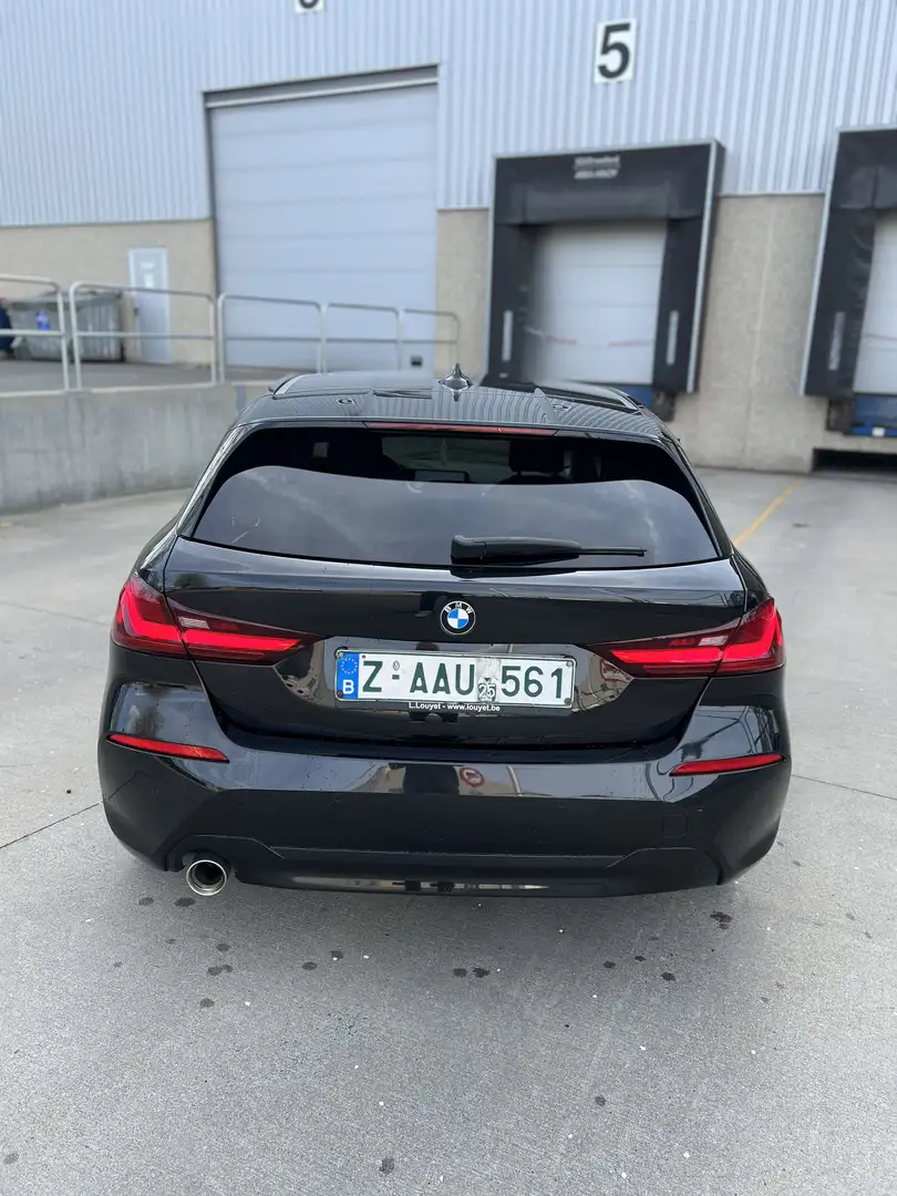 BMW 118 benzine Automaat 77.000 km topstaat Noir - 1