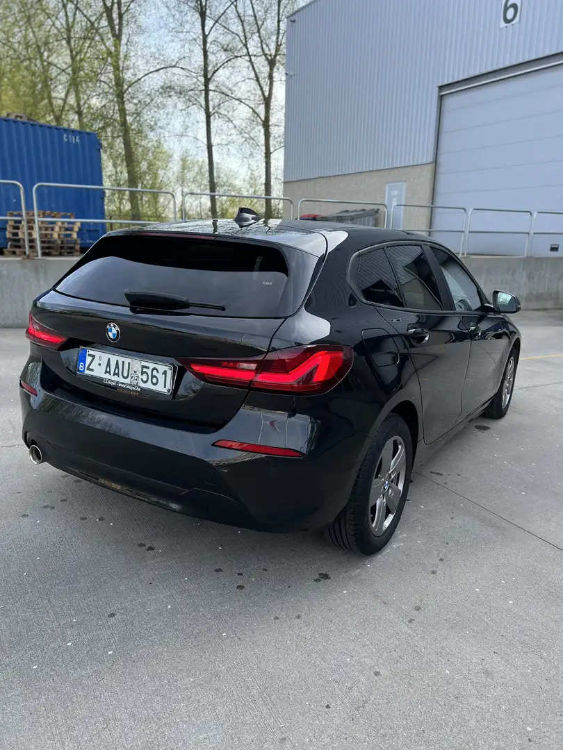 BMW 118 benzine Automaat 77.000 km topstaat Noir - 2