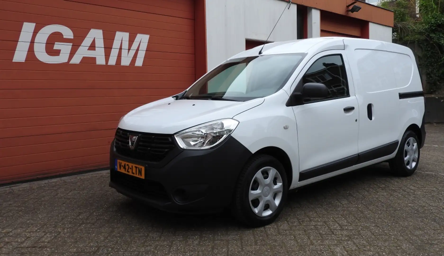 Dacia Dokker Dokker, BTW auto, airco, cruise control, dubbele s Wit - 1