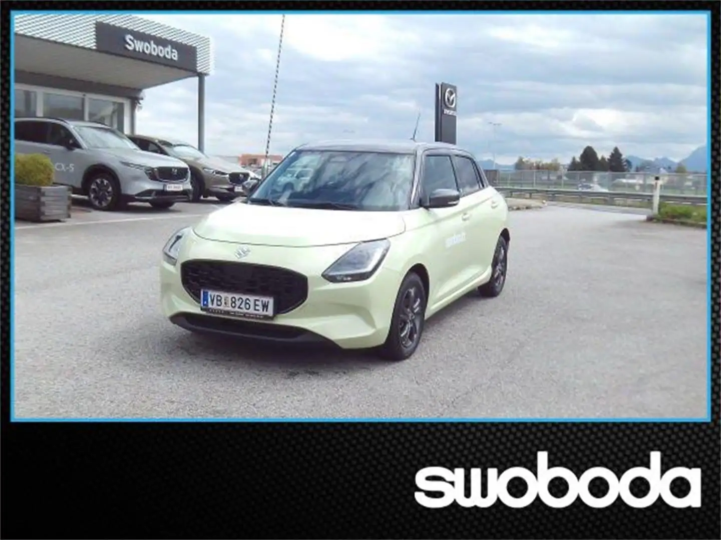 Suzuki Swift 1,2 Hybrid Flash Gelb - 1