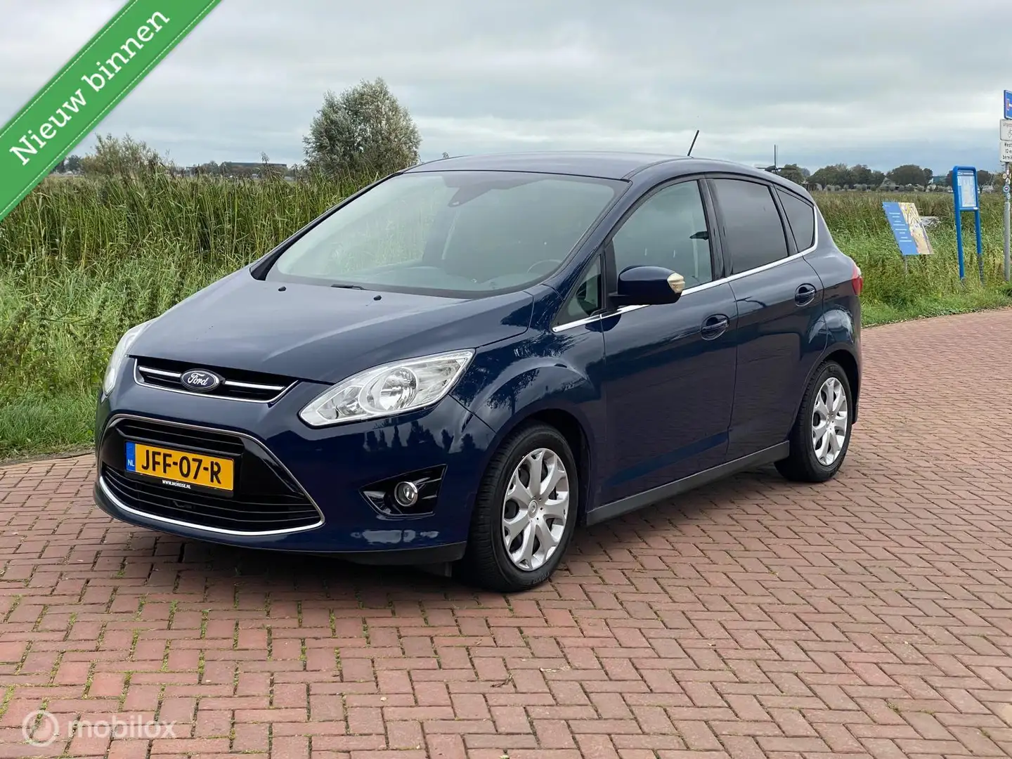 Ford C-Max 1.6 TDCi Titanium 04-2015 Slechts 168 dkm 2 eig Blauw - 1